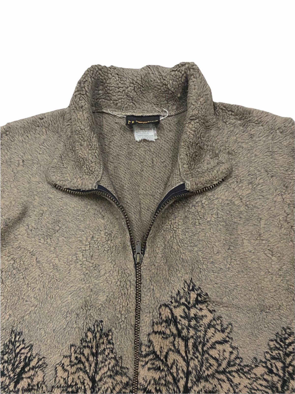 Marshall Artist VINTAGE PRINTED FLEECE by MARSHLANDS CANADA FULLZIP Size US M / EU 48-50 / 2 - 6 Thumbnail