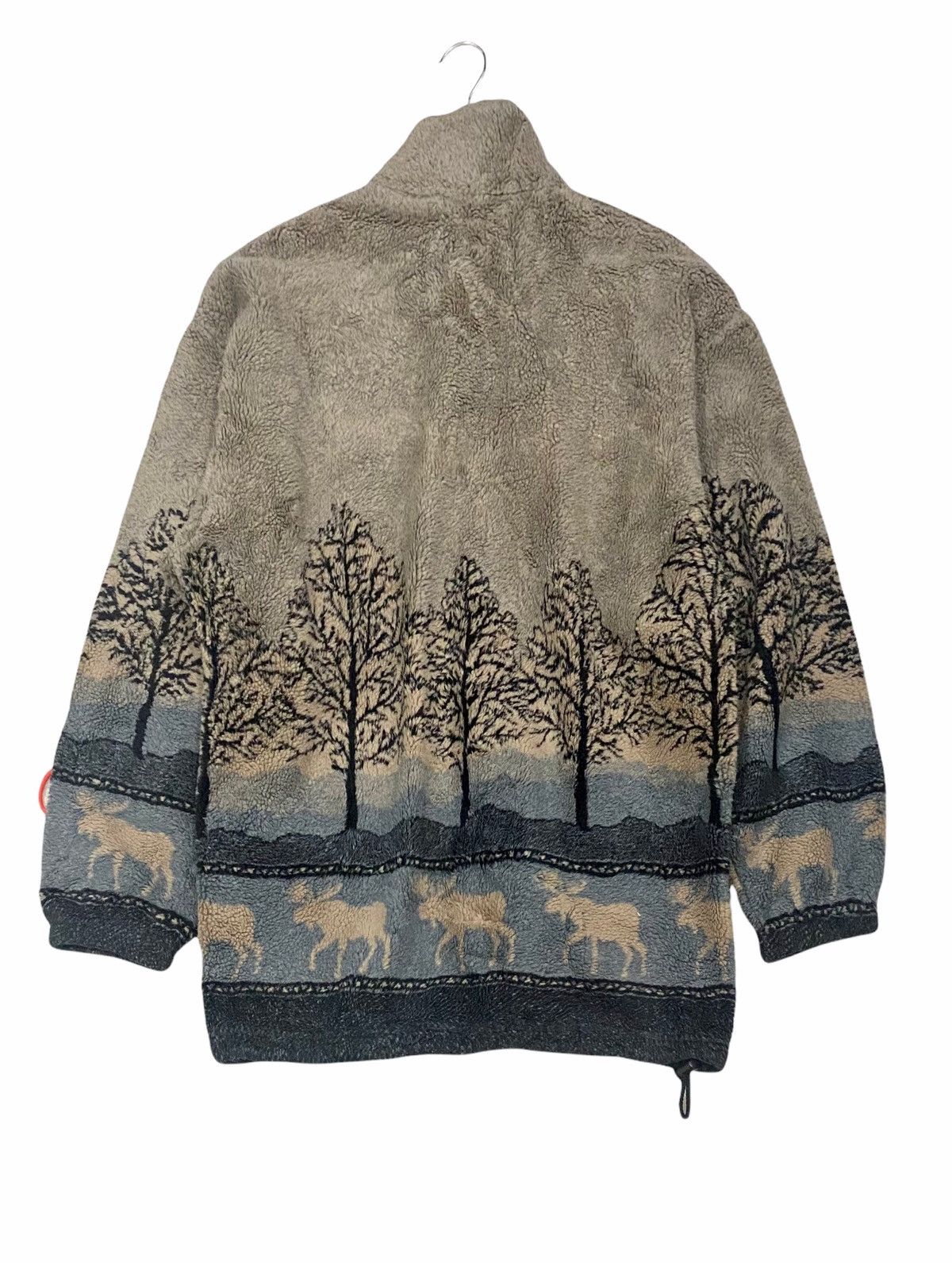 Marshall Artist VINTAGE PRINTED FLEECE by MARSHLANDS CANADA FULLZIP Size US M / EU 48-50 / 2 - 2 Thumbnail