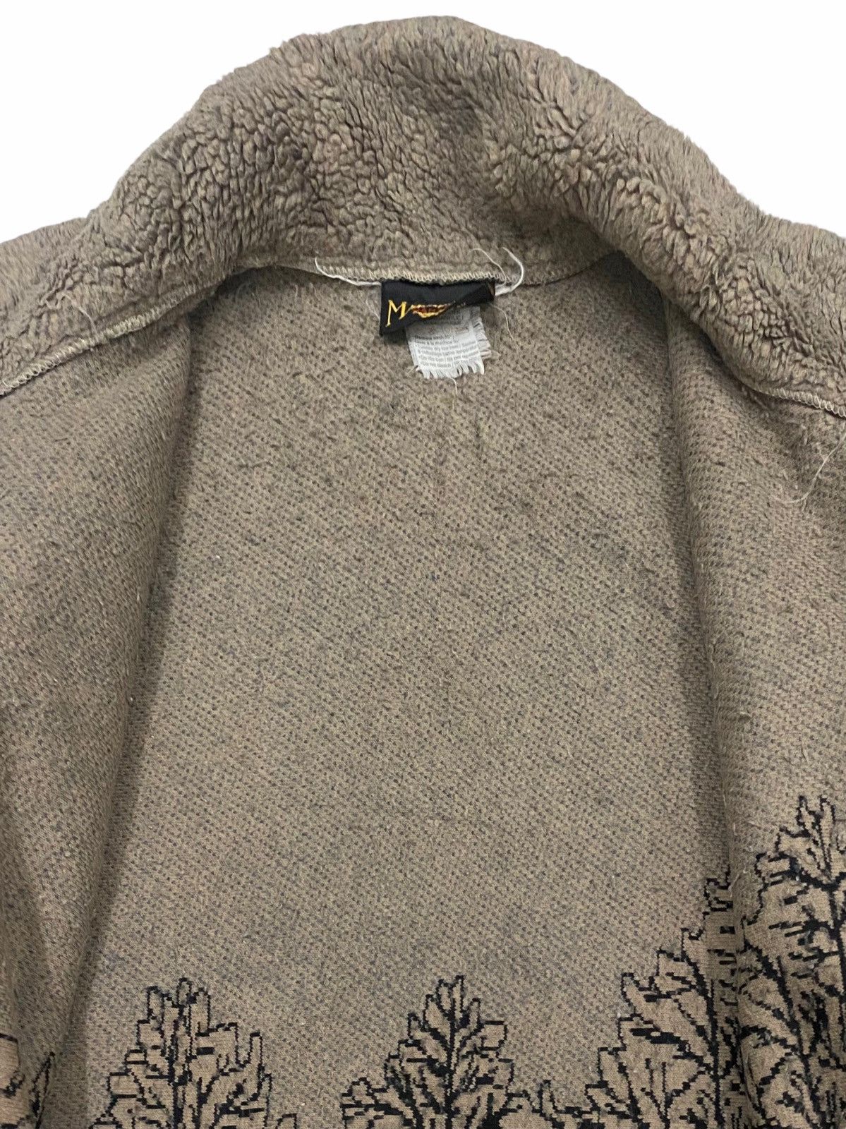 Marshall Artist VINTAGE PRINTED FLEECE by MARSHLANDS CANADA FULLZIP Size US M / EU 48-50 / 2 - 16 Thumbnail
