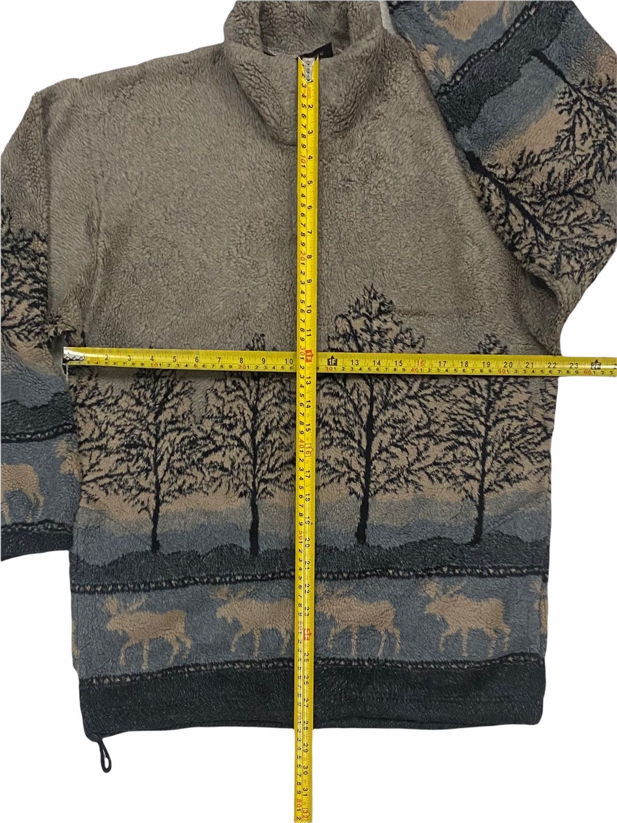 Marshall Artist VINTAGE PRINTED FLEECE by MARSHLANDS CANADA FULLZIP Size US M / EU 48-50 / 2 - 19 Thumbnail