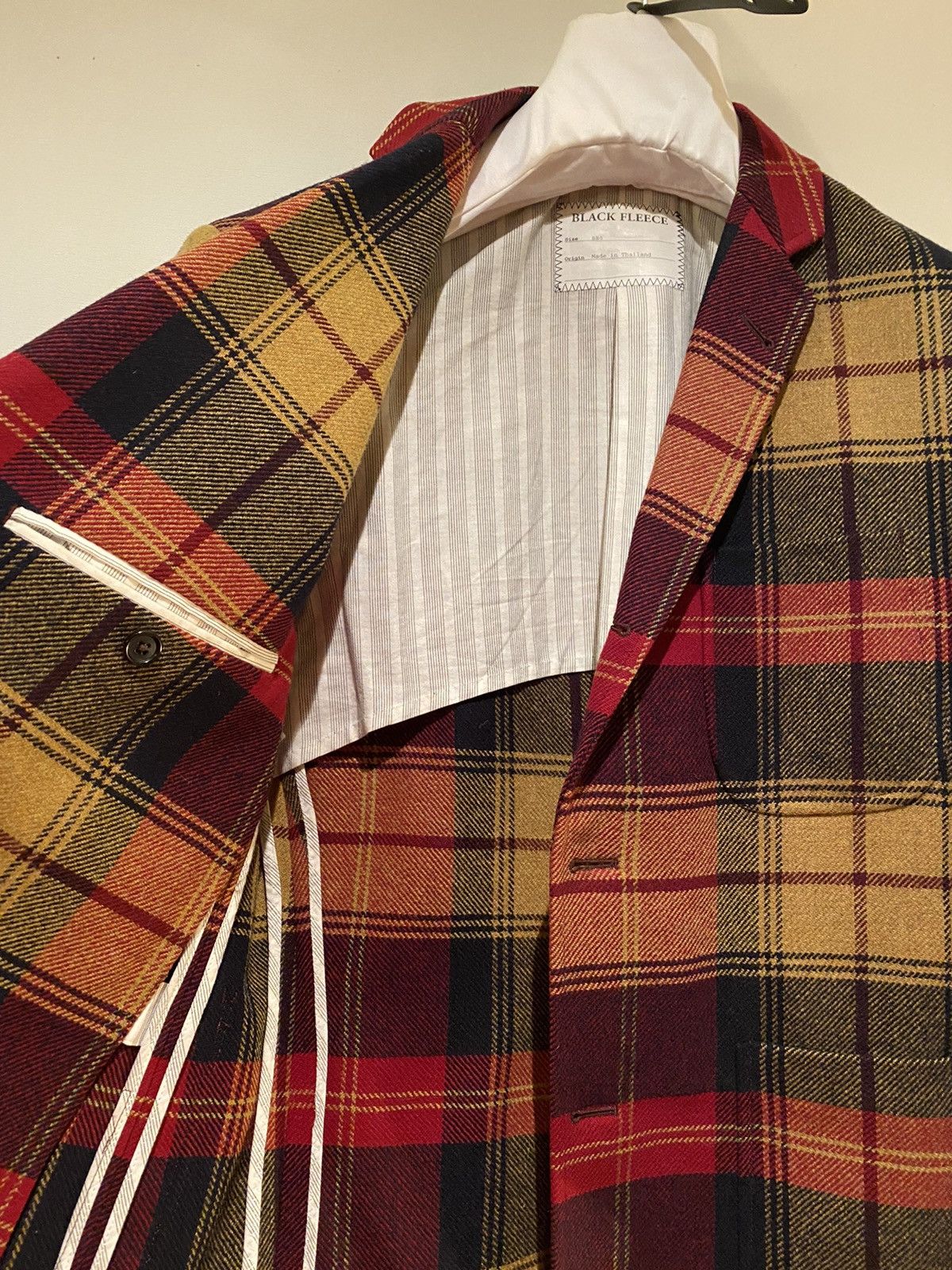 Brooks Brothers × Brooks Brothers Black Fleece × Thom Browne Rare Fall 2013 Check Tweeds Suit by Thom Browne Size 36S - 9 Thumbnail