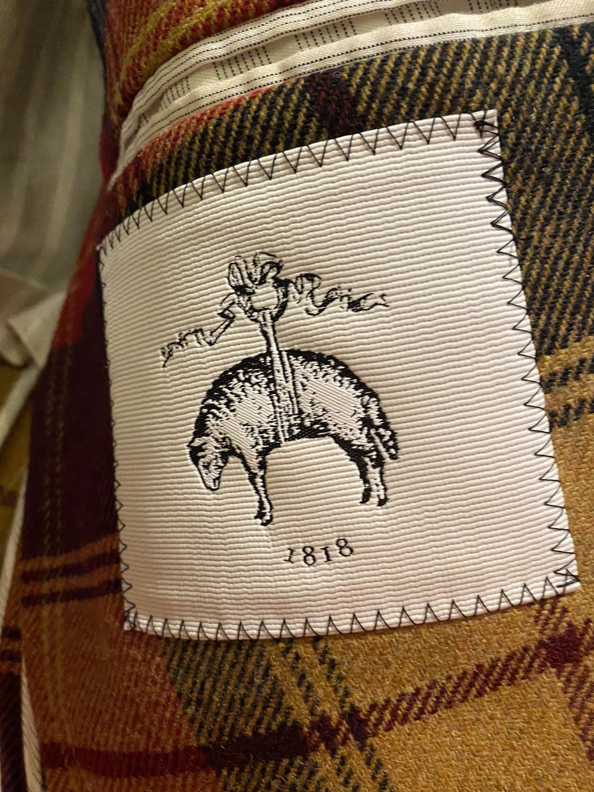 Brooks Brothers × Brooks Brothers Black Fleece × Thom Browne Rare Fall 2013 Check Tweeds Suit by Thom Browne Size 36S - 11 Thumbnail