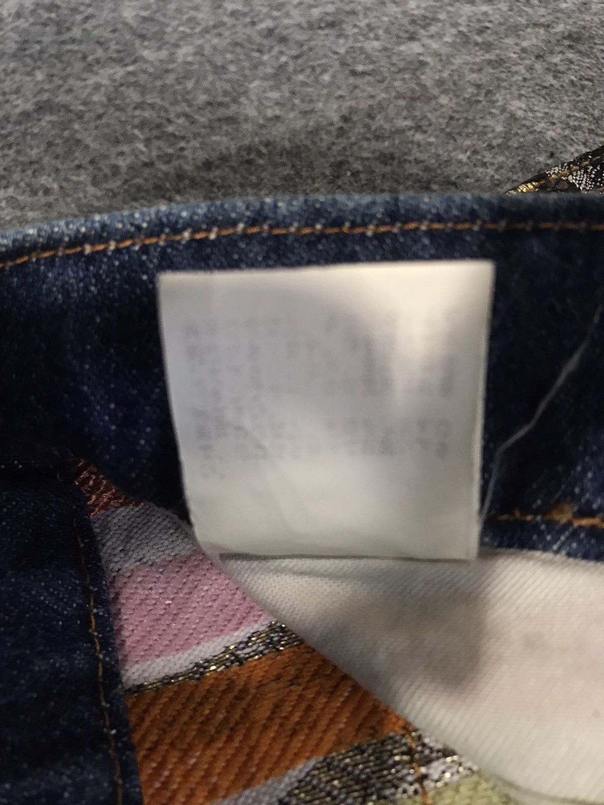 Japanese Brand Chaka-M Denim Bush Pant Jeans Embroidery Kanji Size 30 Size US 30 / EU 46 - 13 Thumbnail