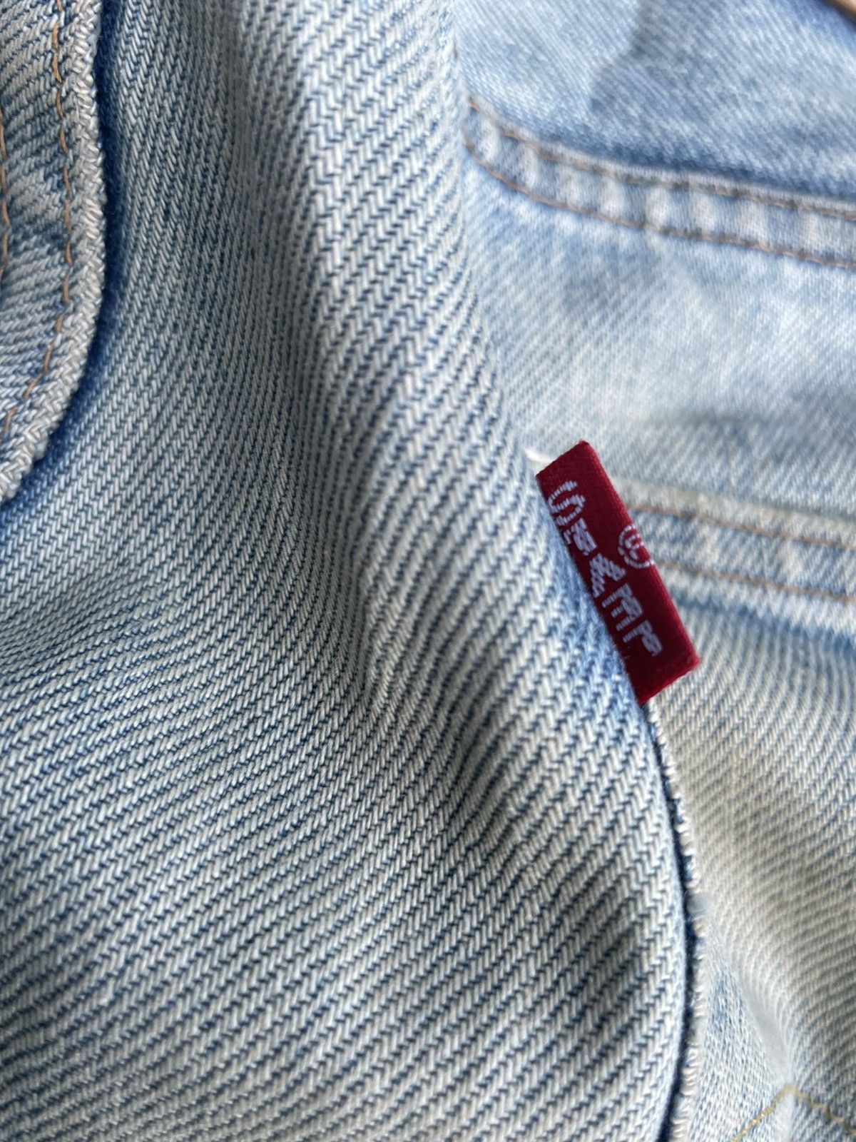 Levi's 🔥STEALS🔥Vintage 1995 Levis 551Z E Distresed & Painted Size US 34 / EU 50 - 20 Thumbnail