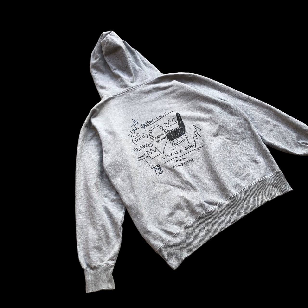Jean-Michel Basquiat VINTAGE JEAN MICHEL BASQUIAT STUDY OF JAW HOODIE Size US M / EU 48-50 / 2 - 3 Thumbnail