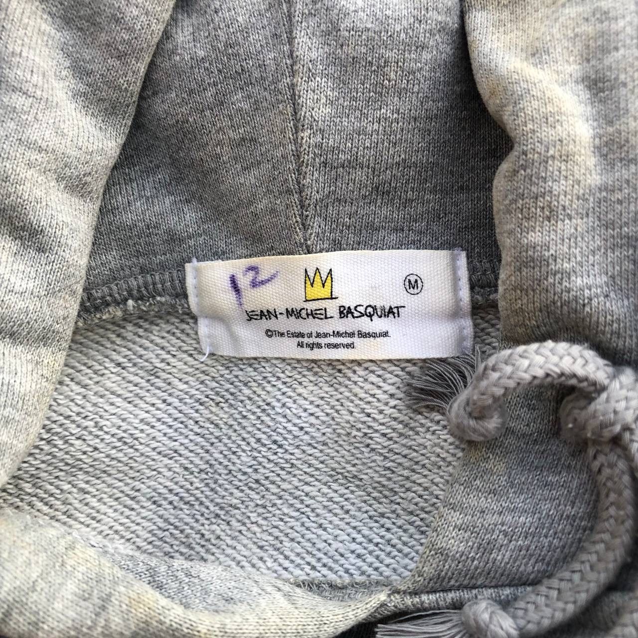 Jean-Michel Basquiat VINTAGE JEAN MICHEL BASQUIAT STUDY OF JAW HOODIE Size US M / EU 48-50 / 2 - 8 Thumbnail