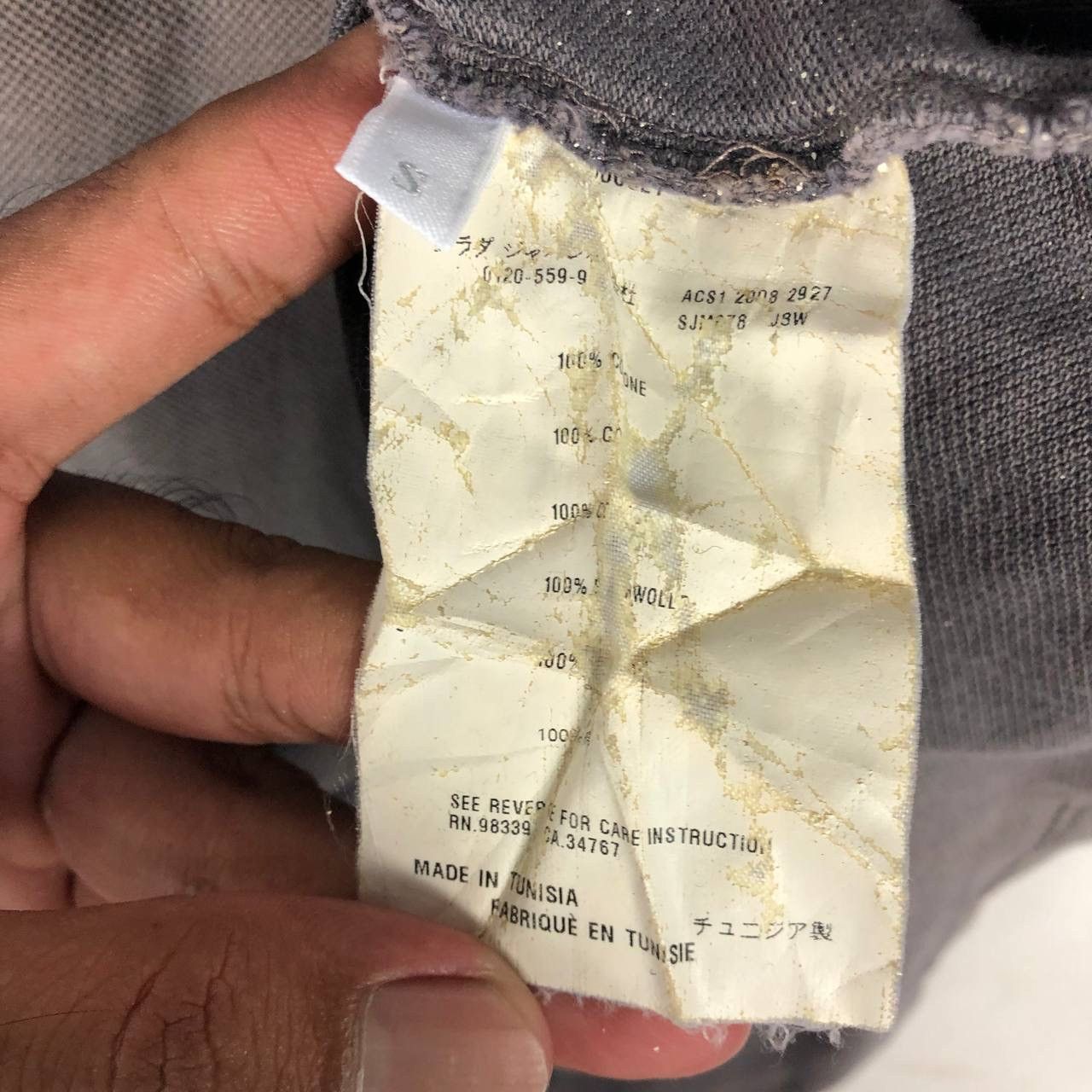 Prada VINTAGE PRADA DISTRESSED FADED POLOS SHIRT Size US S / EU 44-46 / 1 - 7 Thumbnail