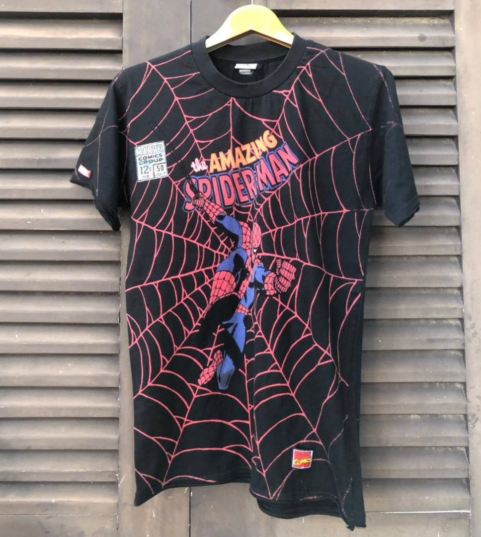 Marvel Comics × Vintage Vintage SPIDERMAN Size US M / EU 48-50 / 2 - 1 Thumbnail