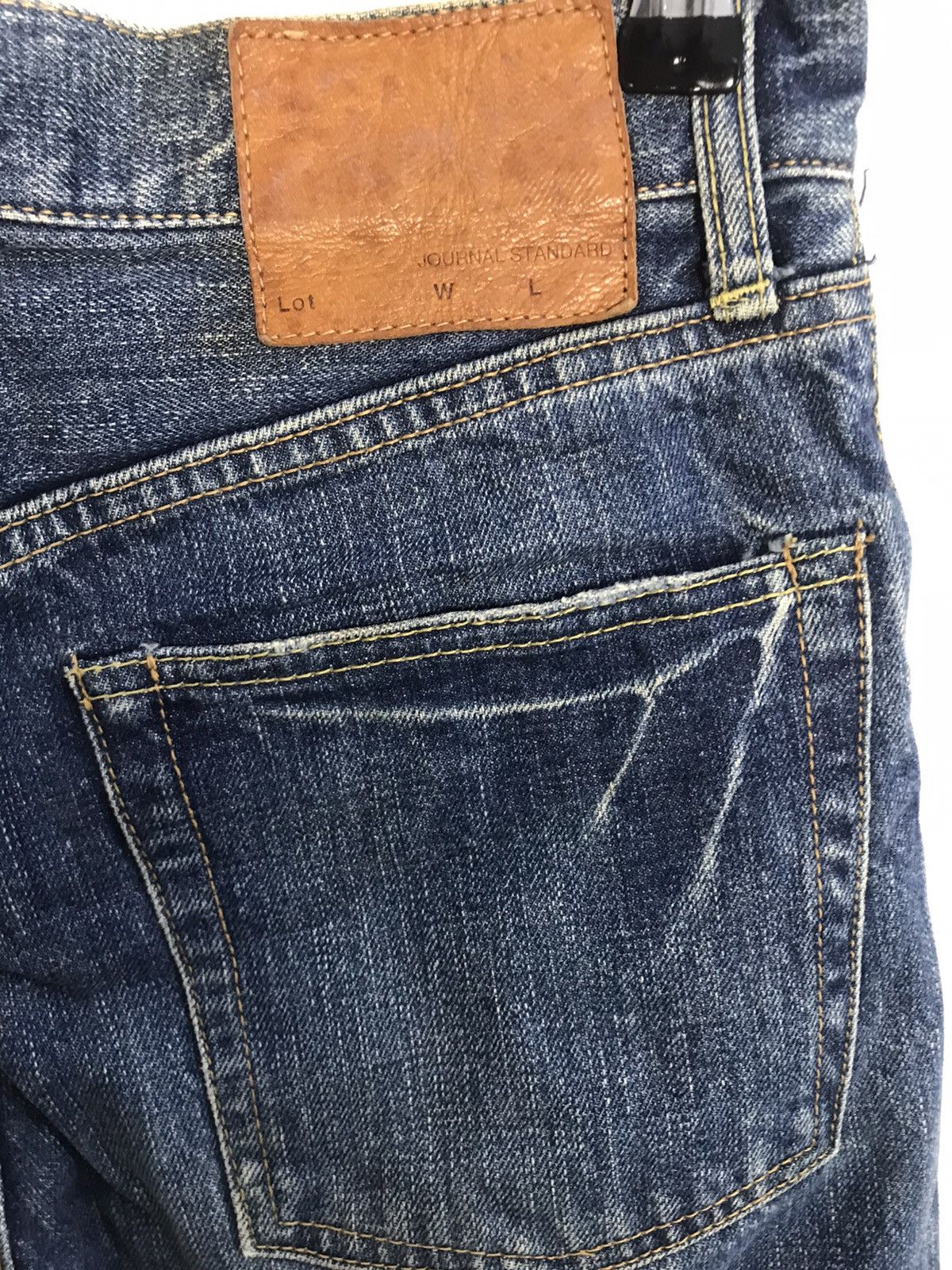 Japanese Brand Journal Standard Selvedge Denim Pant Jeans Size 28" / US 6 / IT 42 - 6 Thumbnail