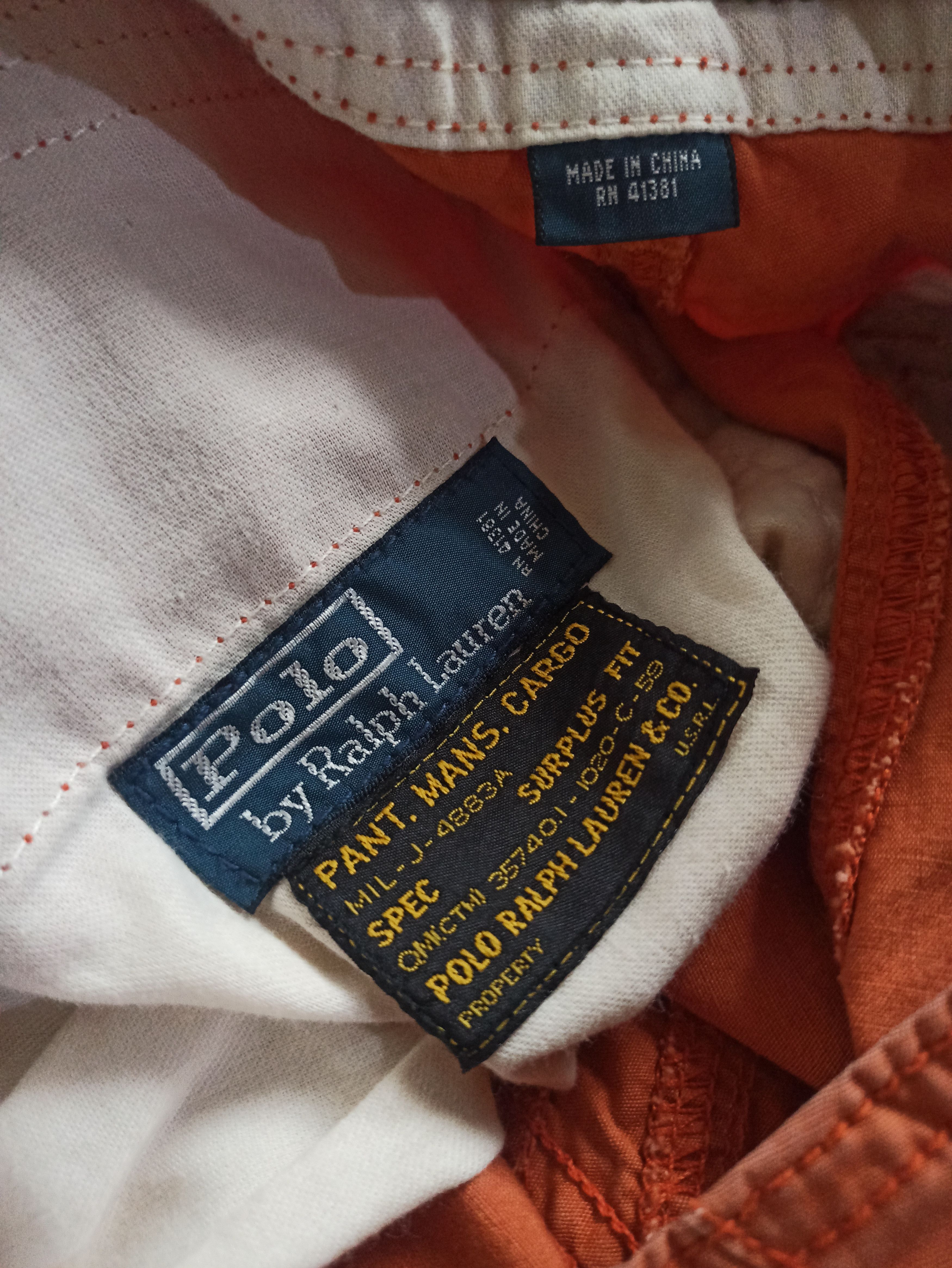 Polo Ralph Lauren Vintage Ralph Lauren Cargo Pants (travis scott vibe) Size US 32 / EU 48 - 12 Thumbnail