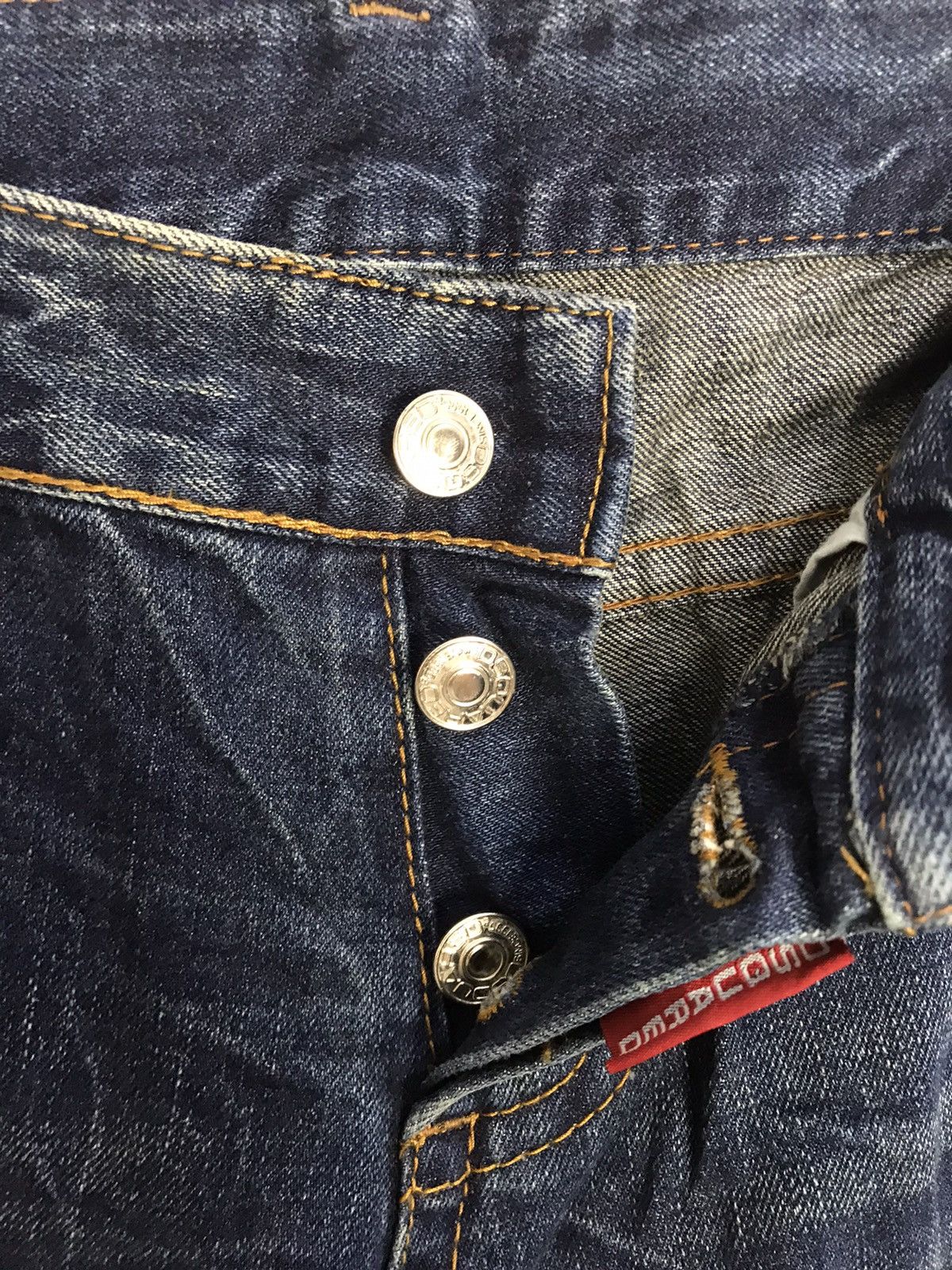 Dsquared2 Dsquared2 Made In Italy Indigo Denim Jeans Buttonfly Size 32 Size US 32 / EU 48 - 4 Thumbnail
