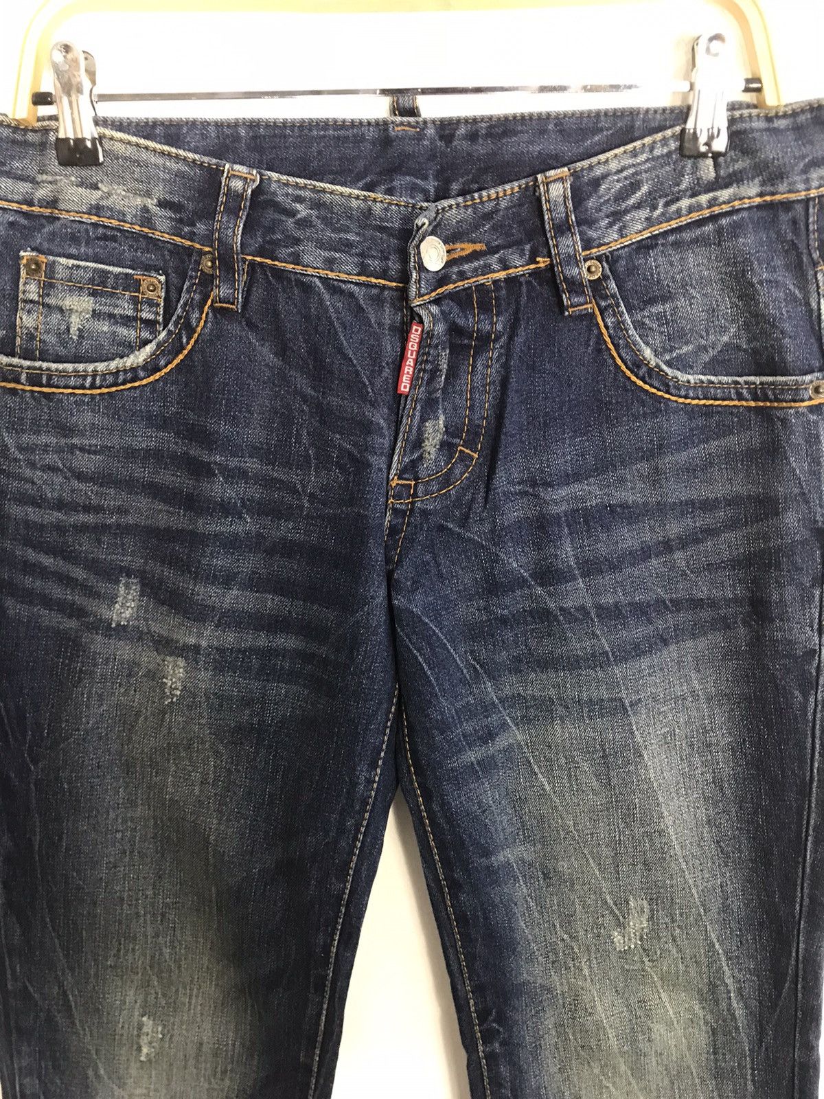 Dsquared2 Dsquared2 Made In Italy Indigo Denim Jeans Buttonfly Size 32 Size US 32 / EU 48 - 3 Thumbnail