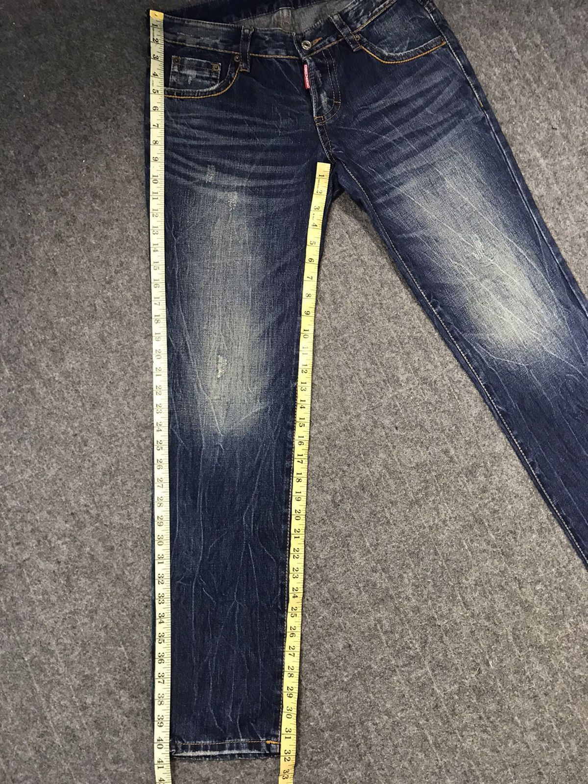 Dsquared2 Dsquared2 Made In Italy Indigo Denim Jeans Buttonfly Size 32 Size US 32 / EU 48 - 13 Thumbnail