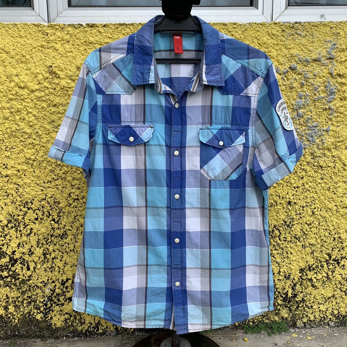 Esprit edc by Esprit Hawaiian water sled 1964 style button up shirt Size US L / EU 52-54 / 3 - 1 Thumbnail