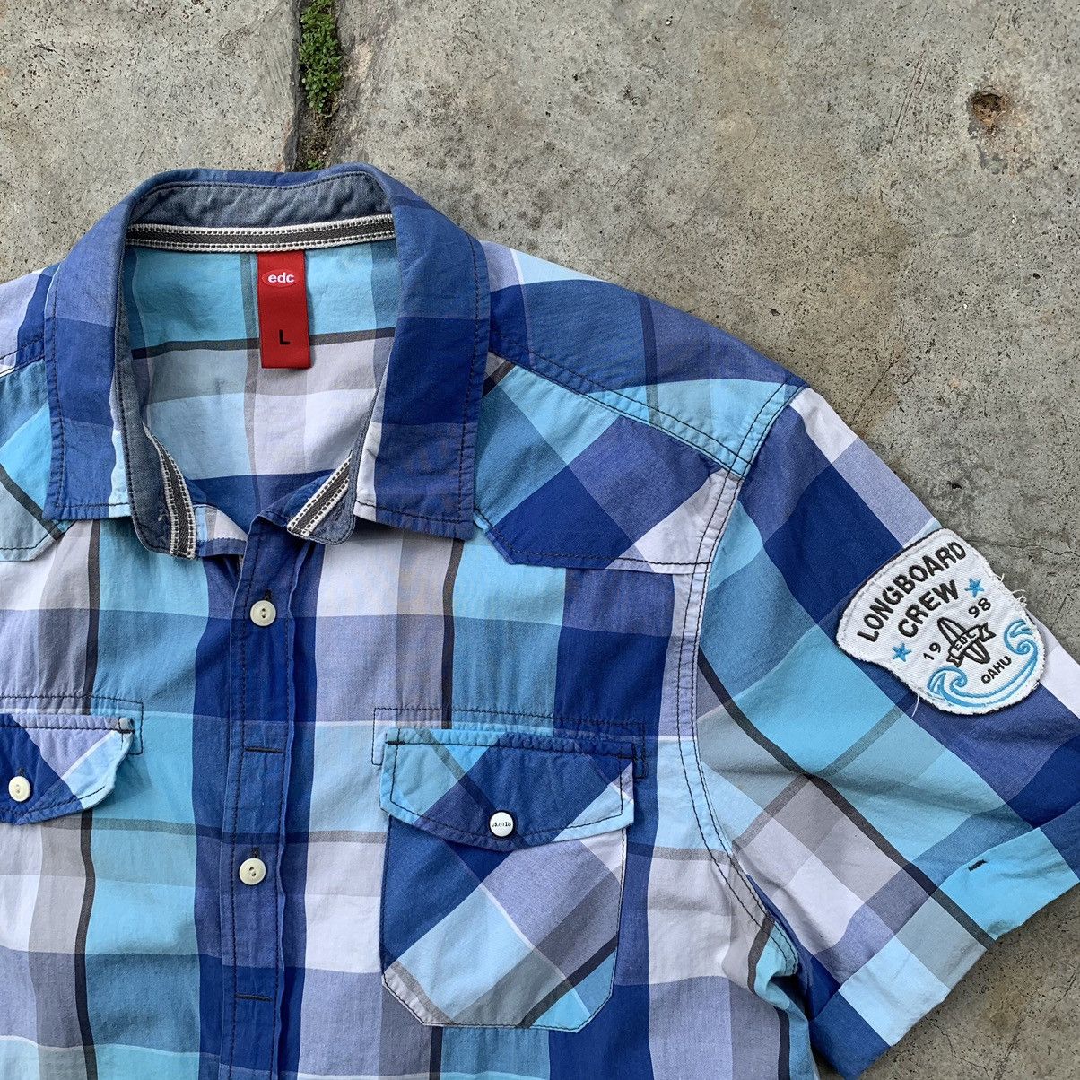 Esprit edc by Esprit Hawaiian water sled 1964 style button up shirt Size US L / EU 52-54 / 3 - 6 Thumbnail