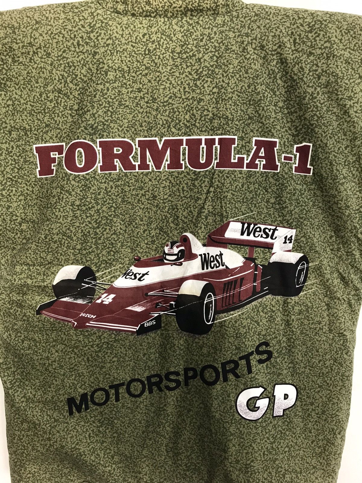 Japanese Brand Formula 1 GP Padded Kimono Japanese Traditional Noragi Haori Size US XL / EU 56 / 4 - 5 Thumbnail