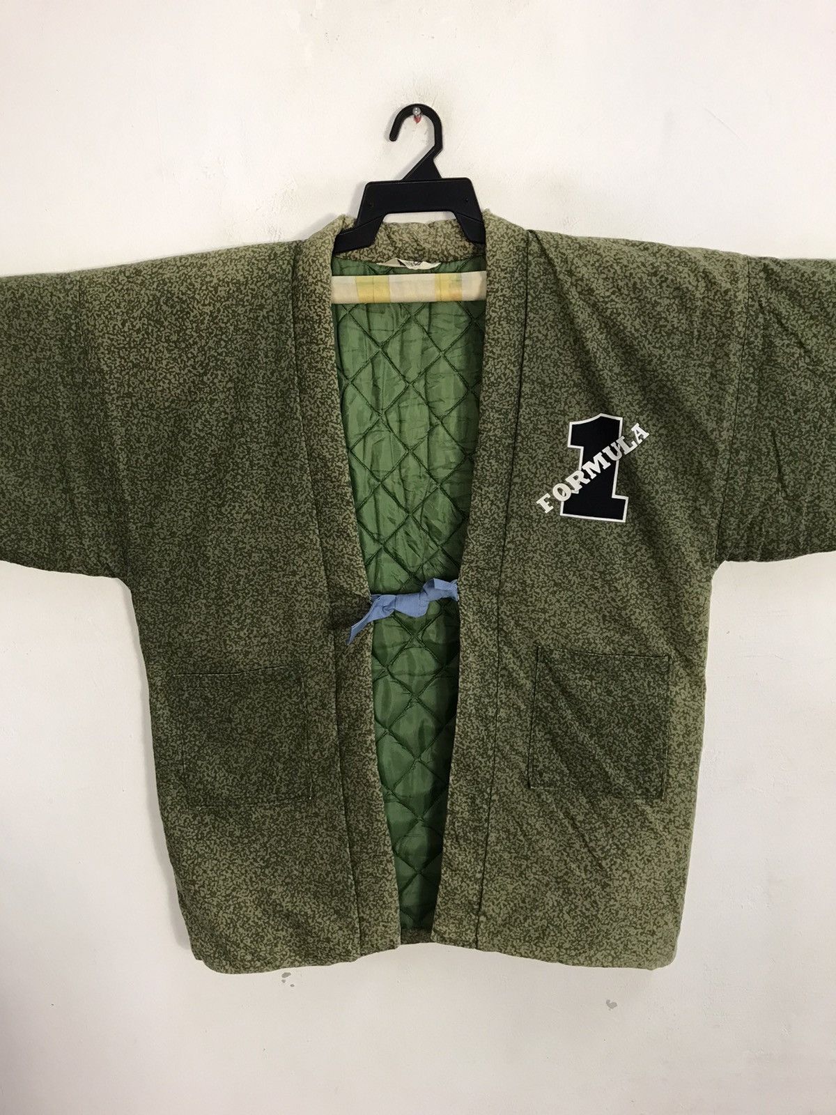Japanese Brand Formula 1 GP Padded Kimono Japanese Traditional Noragi Haori Size US XL / EU 56 / 4 - 3 Thumbnail