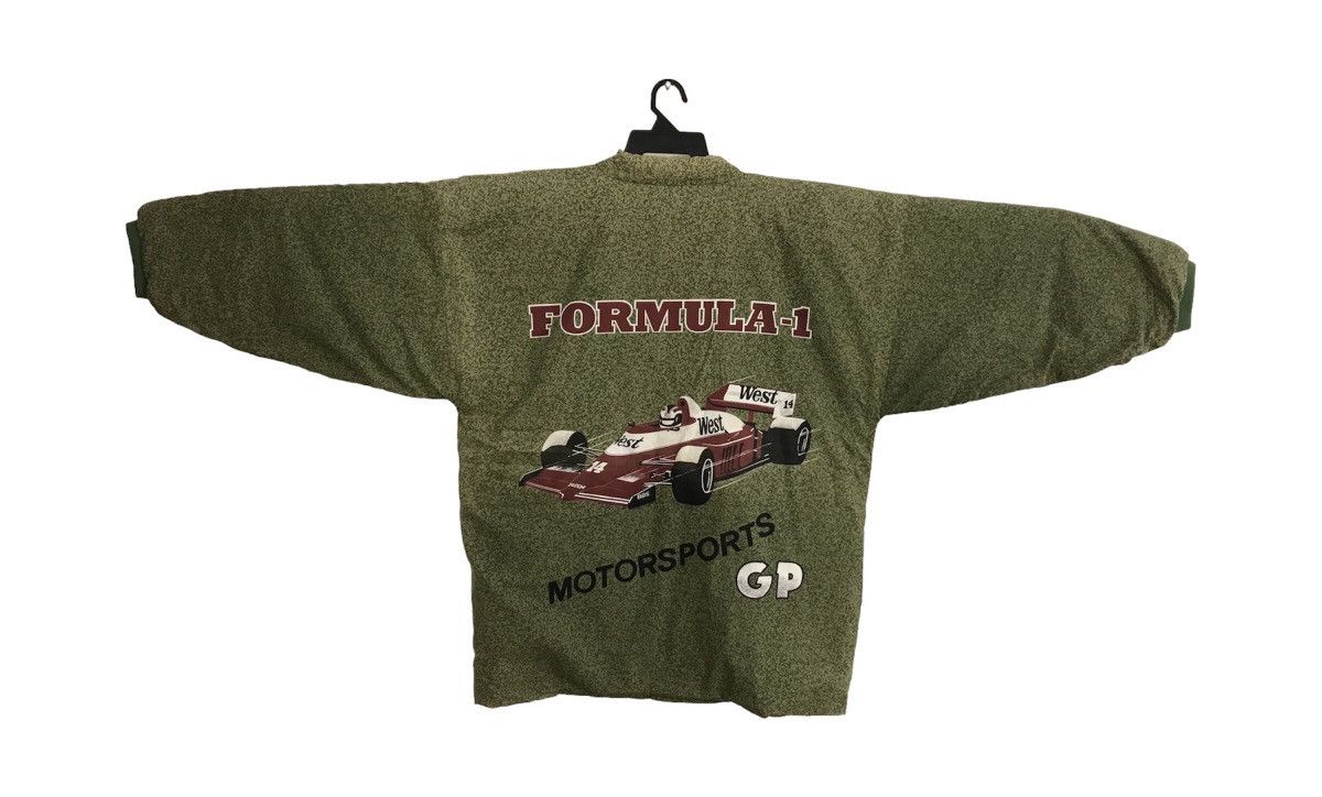 Formula 1 GP Padded Kimono Japanese Traditional Noragi Haori