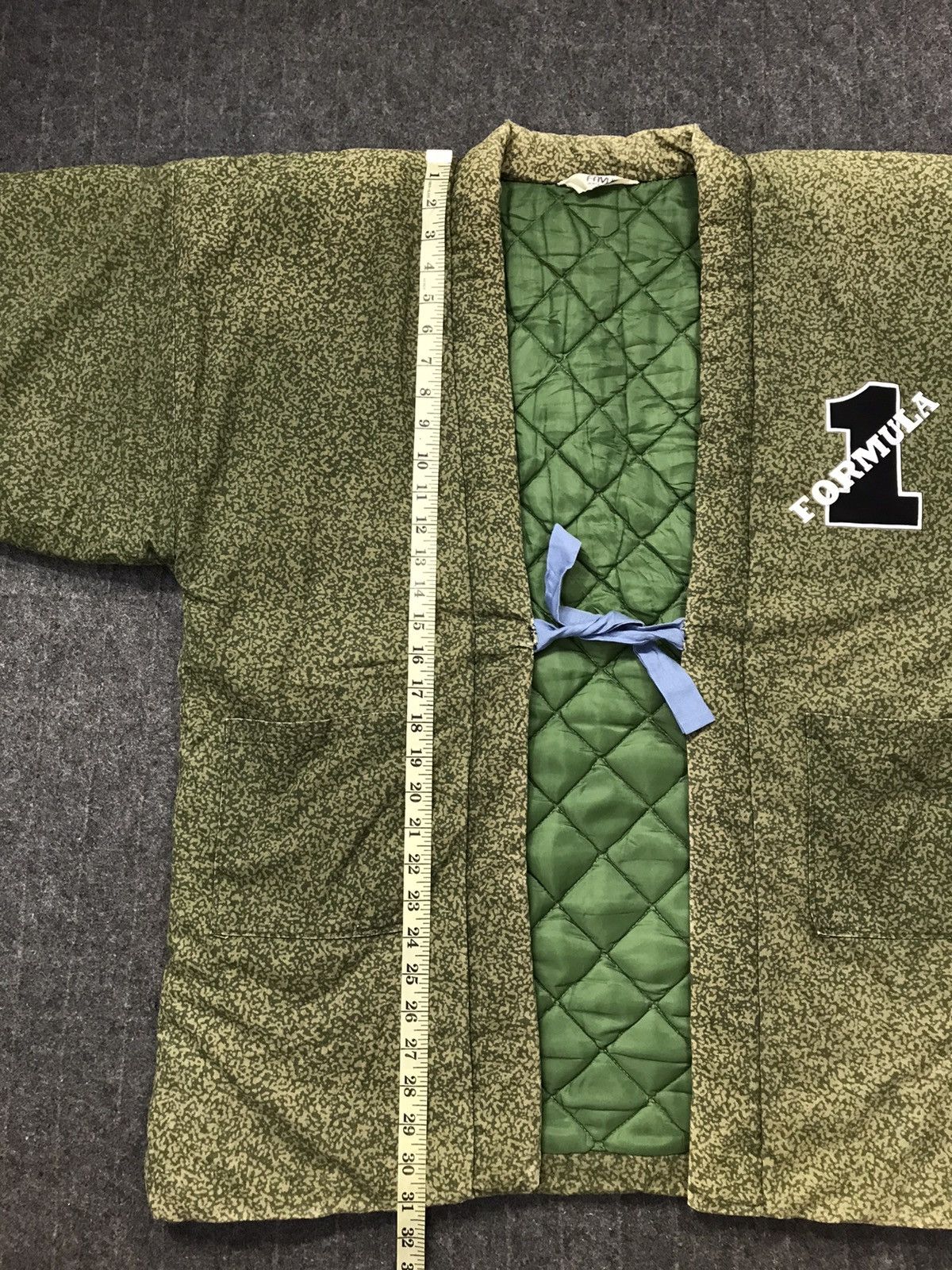 Japanese Brand Formula 1 GP Padded Kimono Japanese Traditional Noragi Haori Size US XL / EU 56 / 4 - 10 Thumbnail