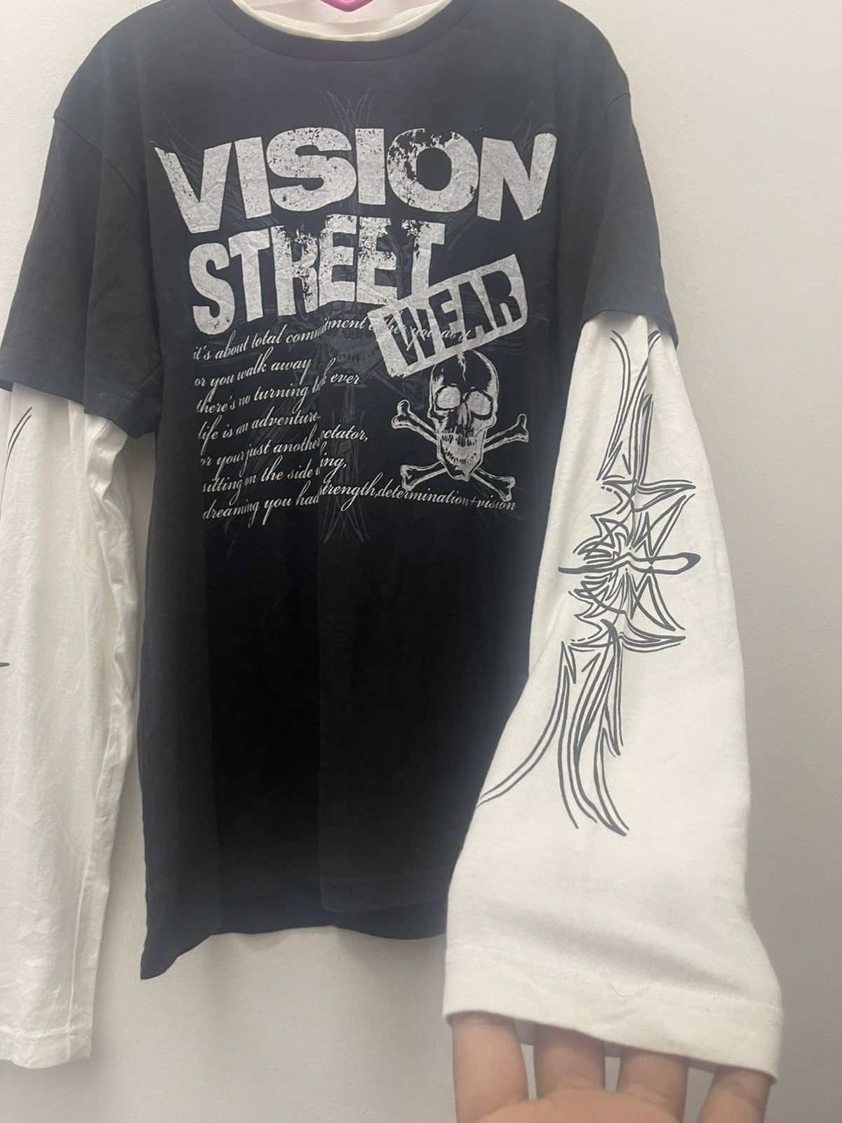 Vision Streetwear Rare Vintage VISION STREET WEAR Tee Size US L / EU 52-54 / 3 - 4 Thumbnail