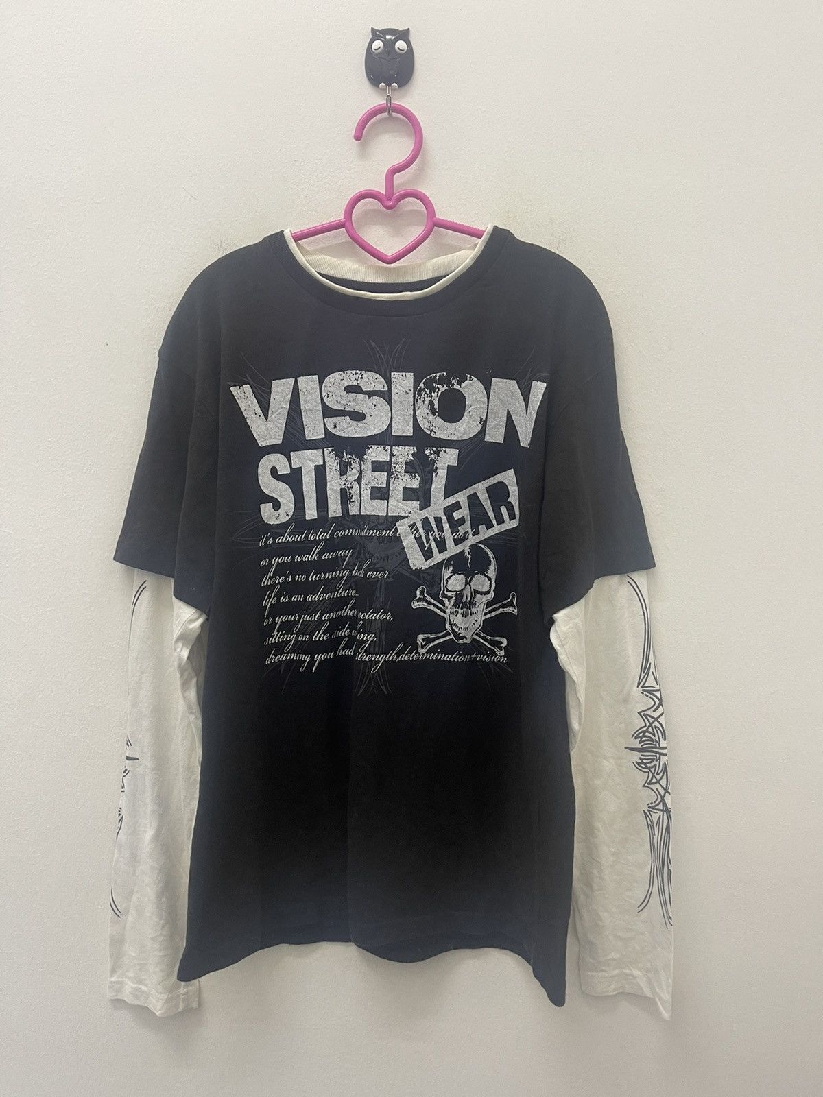 Vision Streetwear Rare Vintage VISION STREET WEAR Tee Size US L / EU 52-54 / 3 - 1 Thumbnail