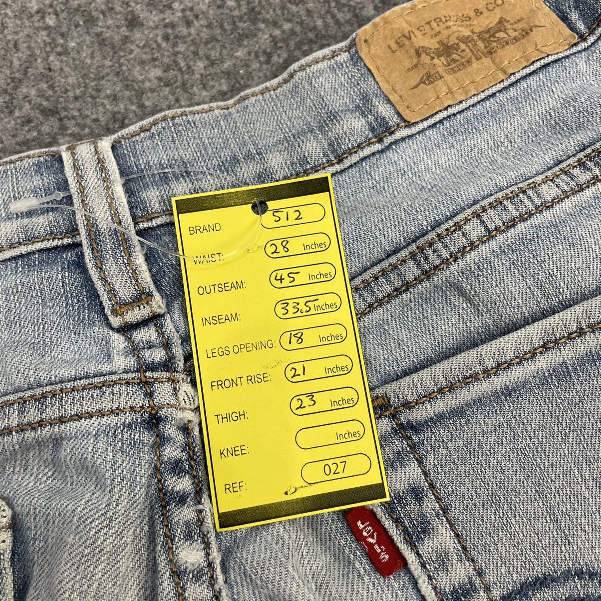 Levi's × Vintage Vintage Levi's 512 Boot Cut Light Wash -wc027 Size US 28 / EU 44 - 10 Thumbnail
