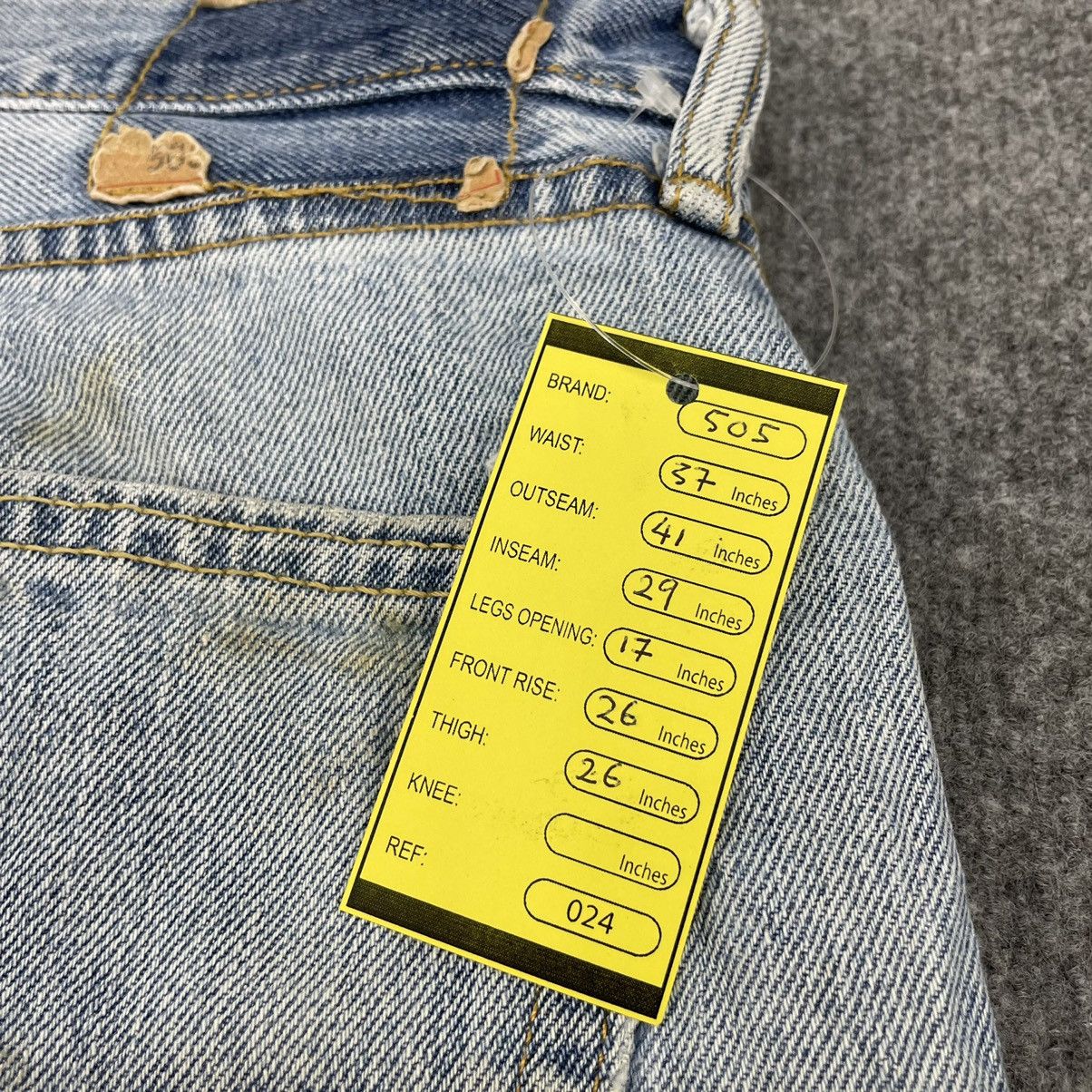 Levi's × Vintage Vintage Levi's 505 Light Wash -wc024 Size US 37 - 11 Thumbnail