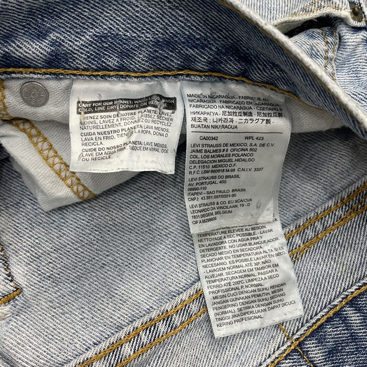Levi's × Vintage Vintage Levi's 505 Light Wash -wc024 Size US 37 - 6 Thumbnail