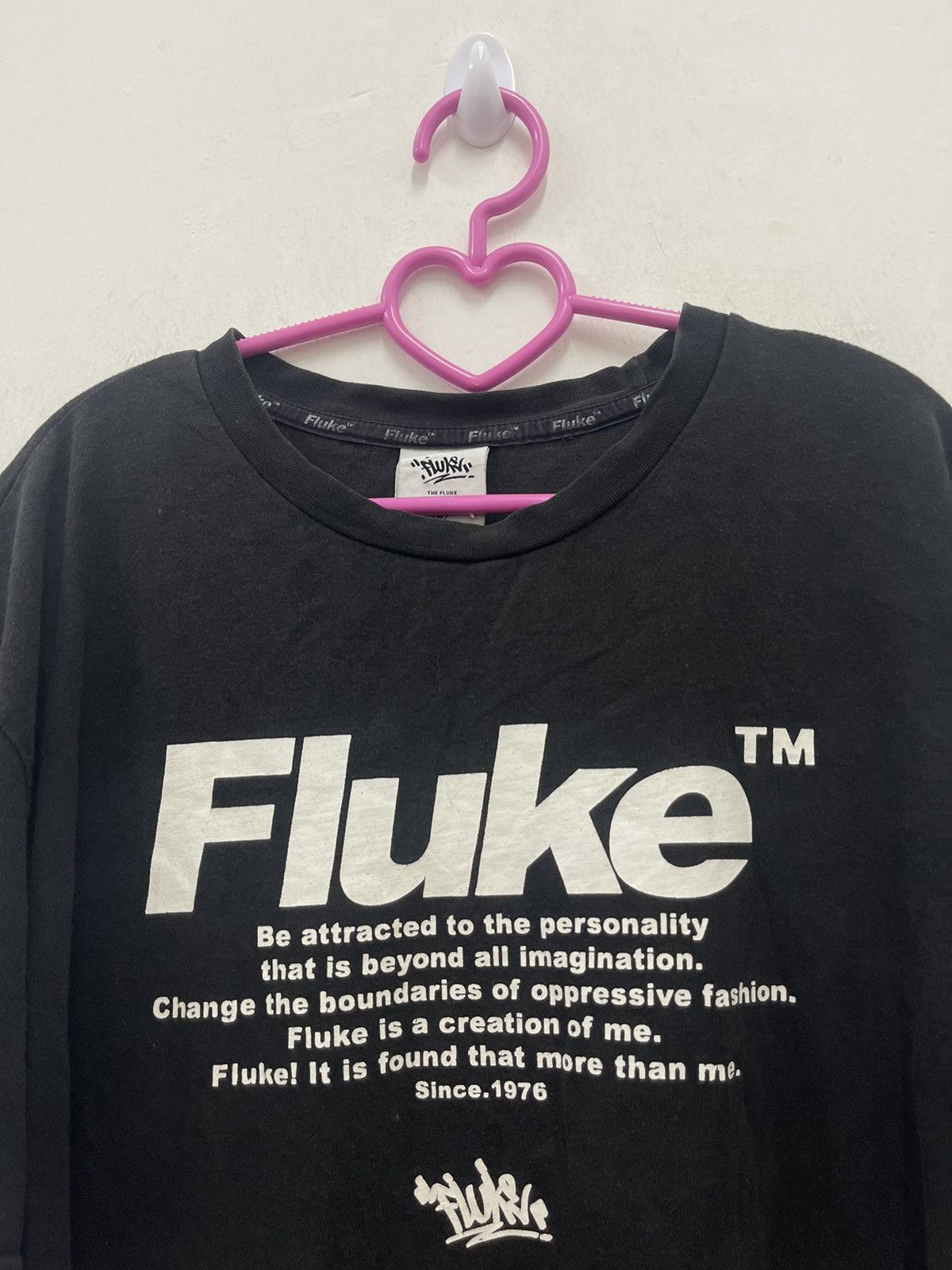 Vintage Rare Vintage FLUKE Spell Out Streetwear Tee Size US L / EU 52-54 / 3 - 2 Thumbnail