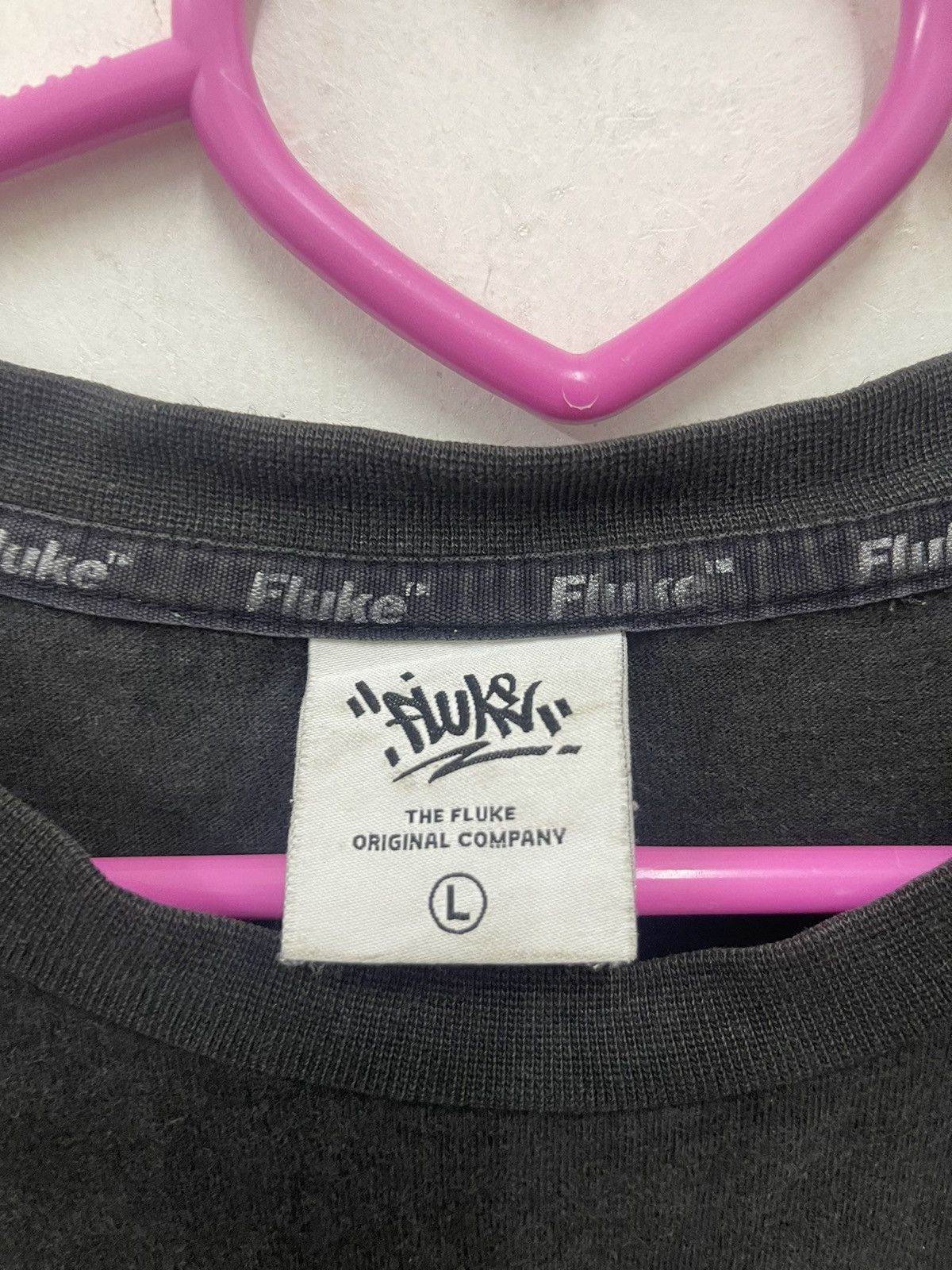 Vintage Rare Vintage FLUKE Spell Out Streetwear Tee Size US L / EU 52-54 / 3 - 3 Thumbnail