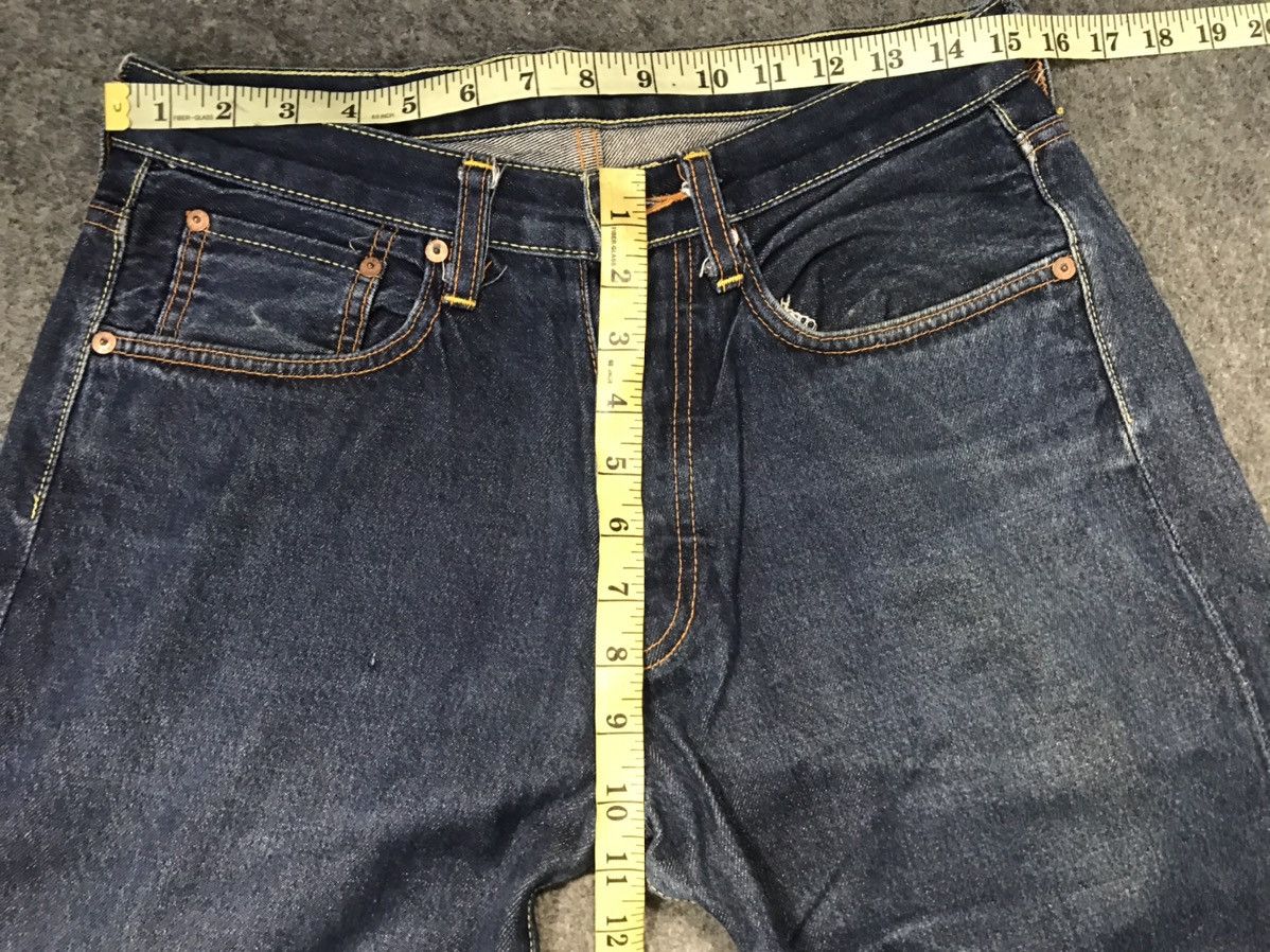 Japanese Brand Ever’s Selvedge Denim Jeans Buttonfly Buckleback Size US 29 - 13 Thumbnail