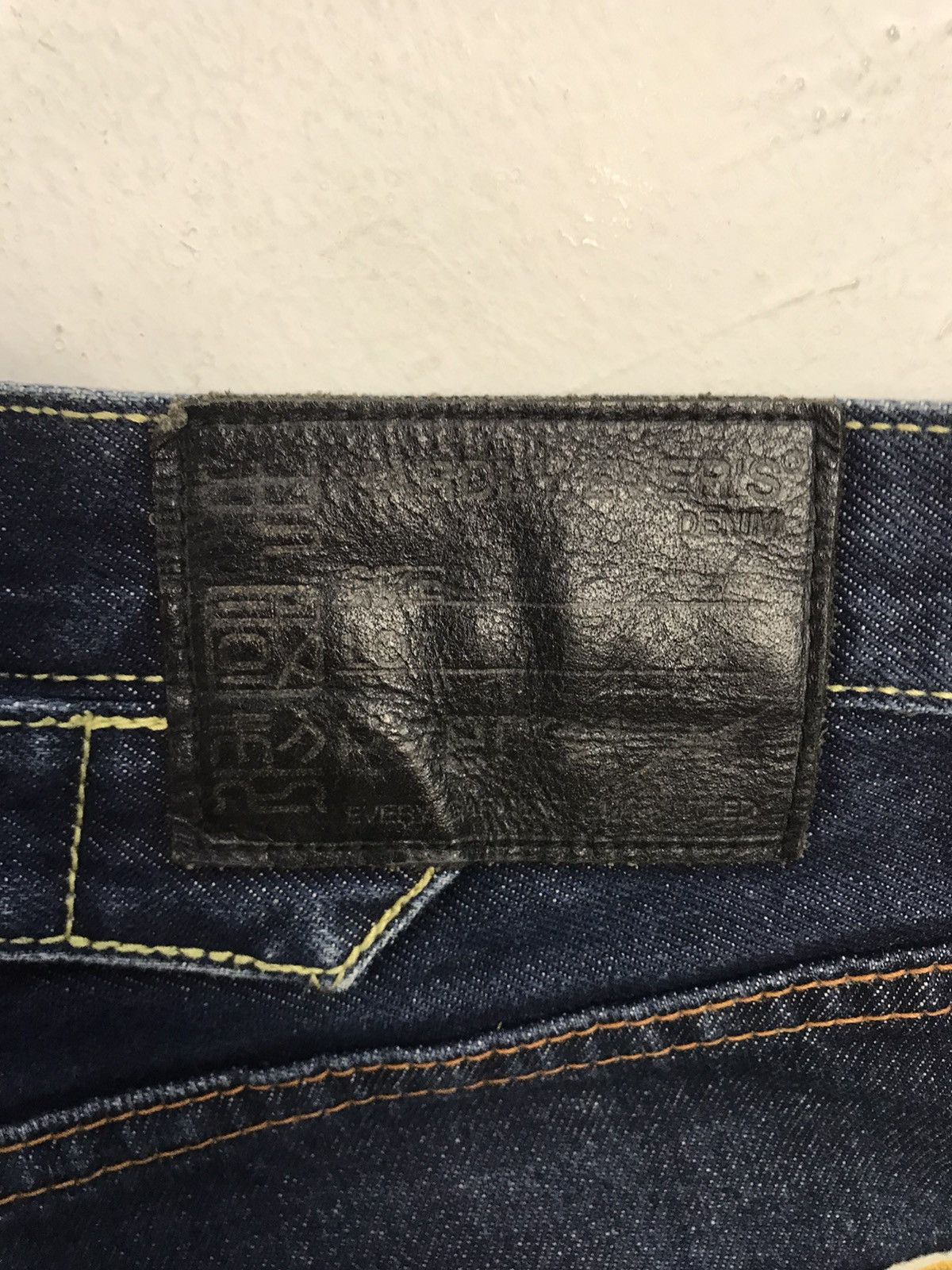 Japanese Brand Ever’s Selvedge Denim Jeans Buttonfly Buckleback Size US 29 - 9 Thumbnail