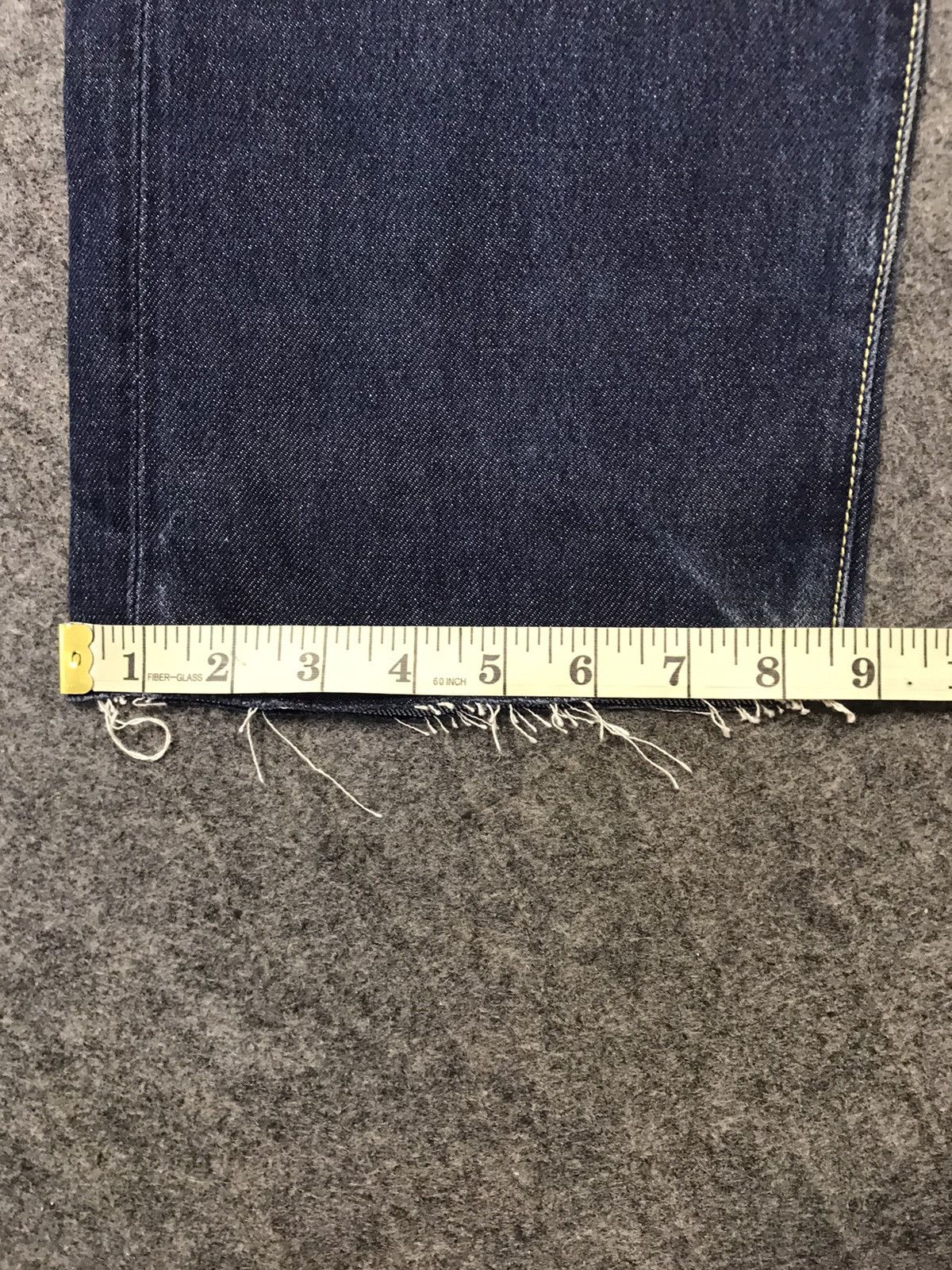 Japanese Brand Ever’s Selvedge Denim Jeans Buttonfly Buckleback Size US 29 - 16 Thumbnail