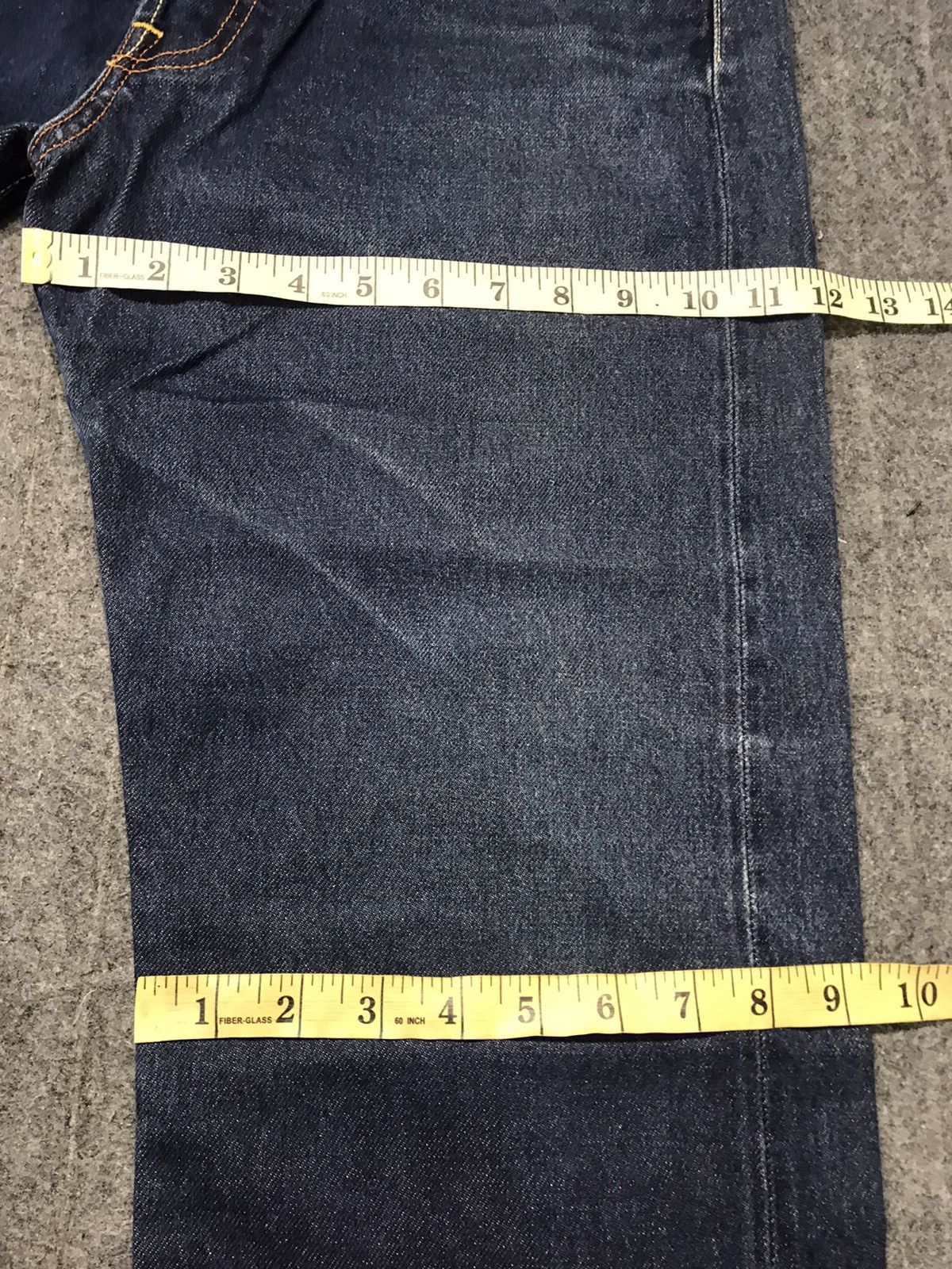 Japanese Brand Ever’s Selvedge Denim Jeans Buttonfly Buckleback Size US 29 - 15 Thumbnail