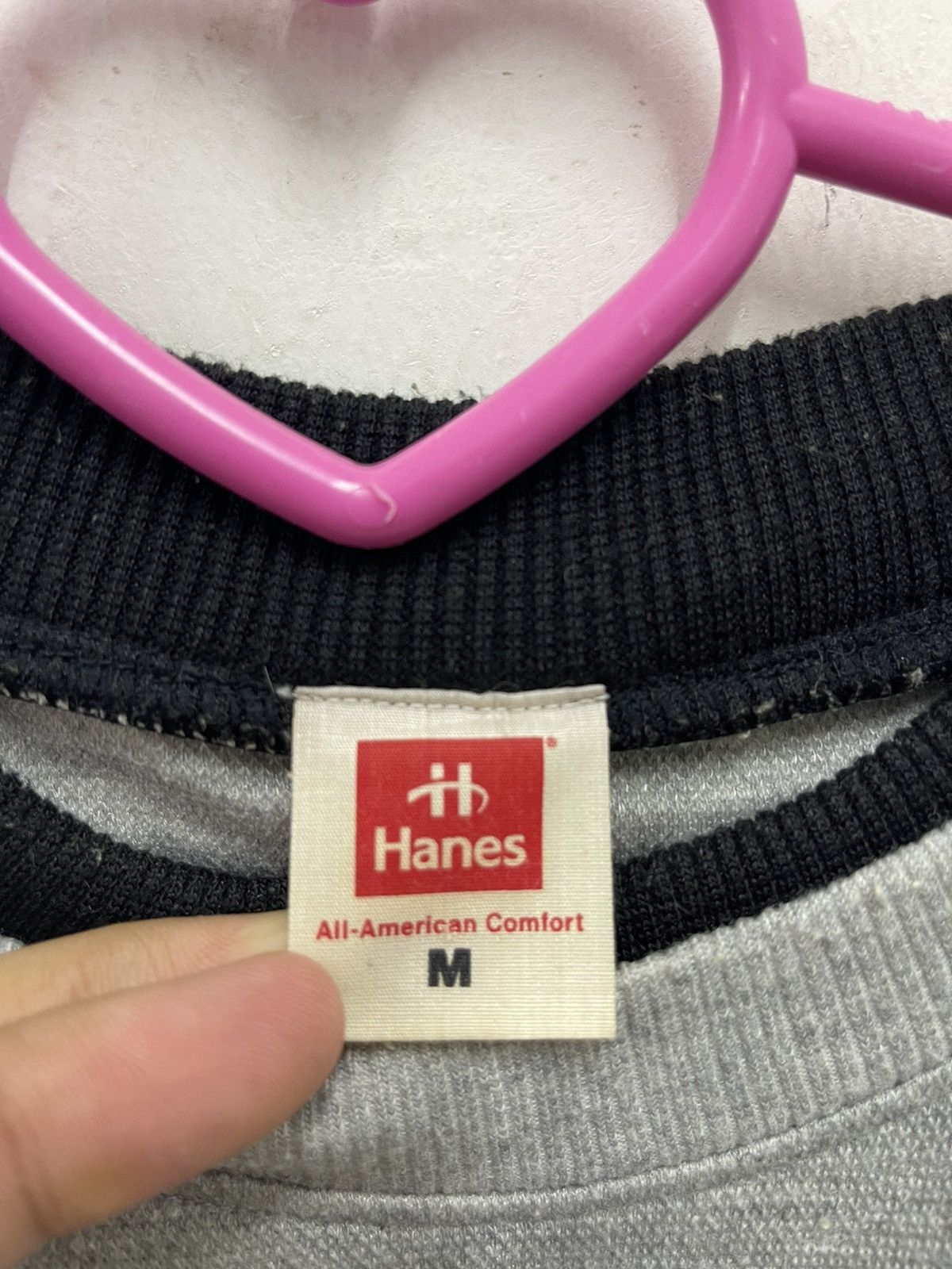 Rare Vintage HANES North Carolina USA Since 1901 Spell Out