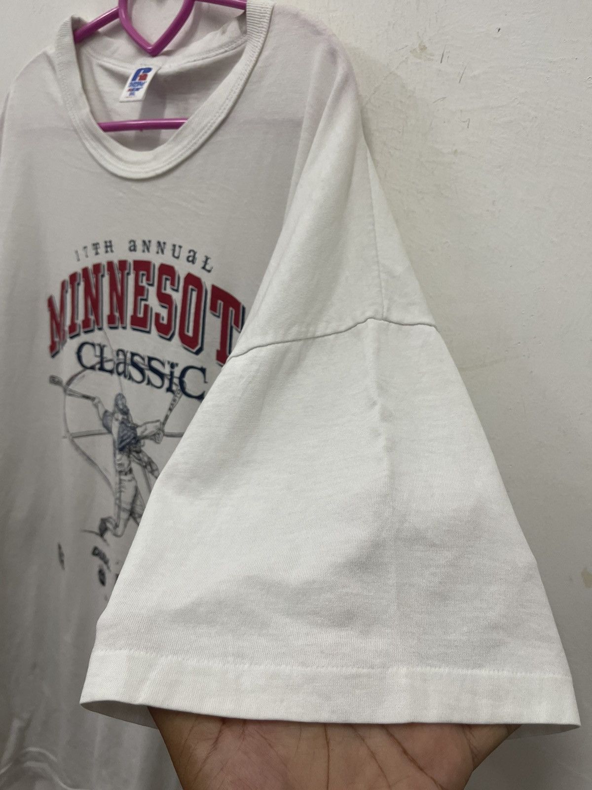 MLB Rare Vintage MINNESOTA Classic Easton USA Baseball Shirt Size US XXL / EU 58 / 5 - 2 Thumbnail