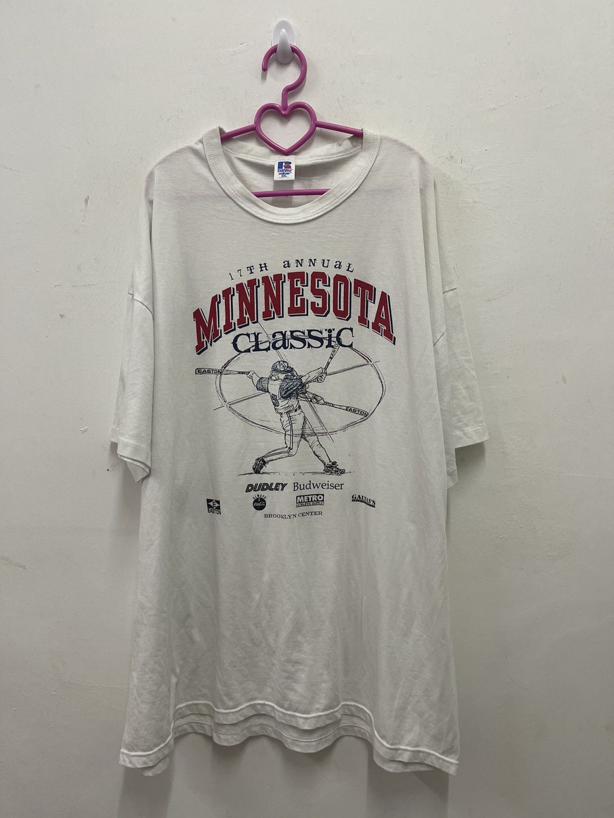 MLB Rare Vintage MINNESOTA Classic Easton USA Baseball Shirt Size US XXL / EU 58 / 5 - 1 Thumbnail