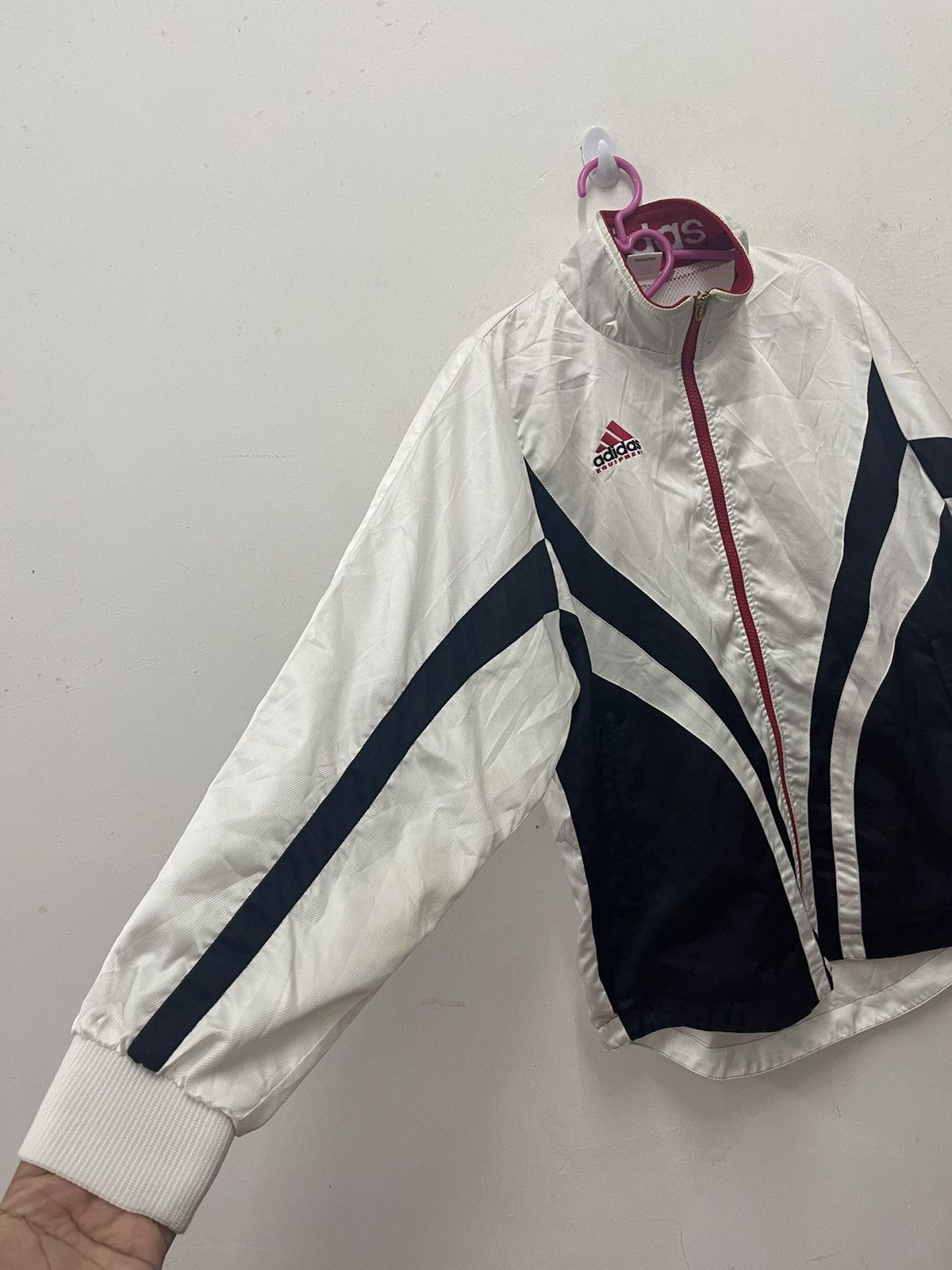 Adidas Rare 90s Vintage ADIDAS Equipment Reflective Back Logo Size US M / EU 48-50 / 2 - 3 Thumbnail