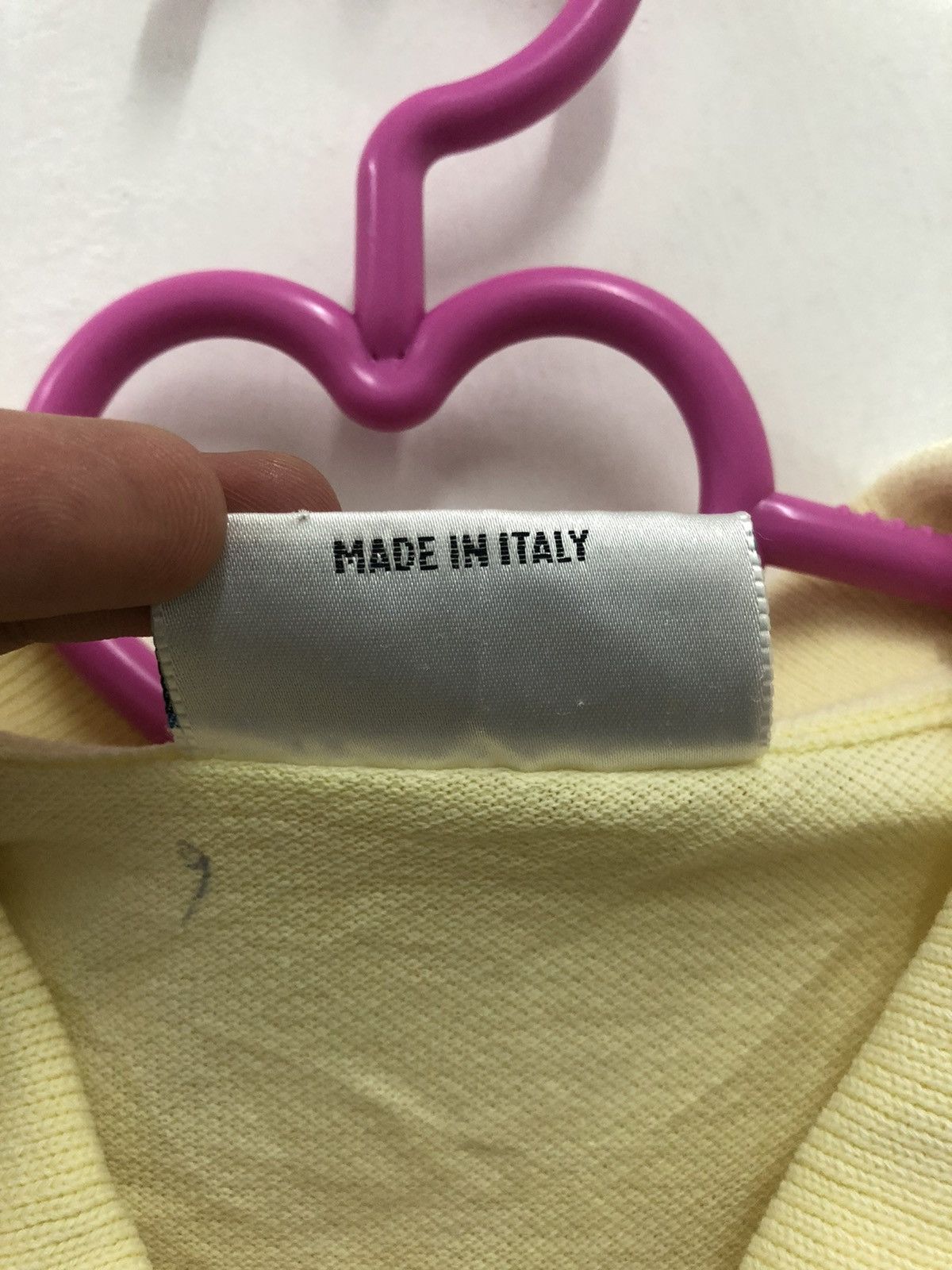Yves Saint Laurent Rare 90s Vintage Yves Saint Laurent YSL Polo Yellow Size US L / EU 52-54 / 3 - 5 Thumbnail