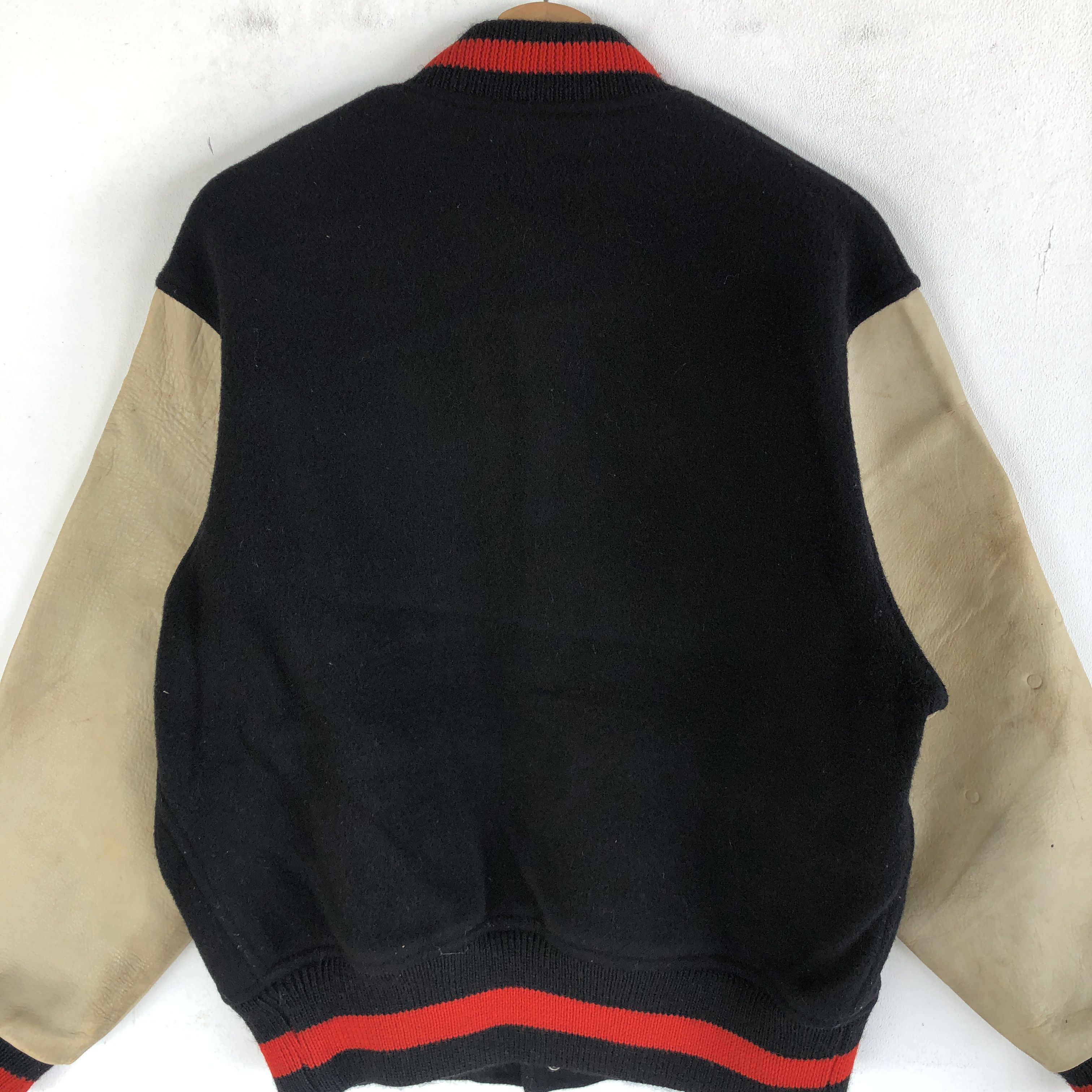 Vintage 100 Anniversary Riders Club Letterman Varsity Wool Jacket Size US L / EU 52-54 / 3 - 8 Thumbnail