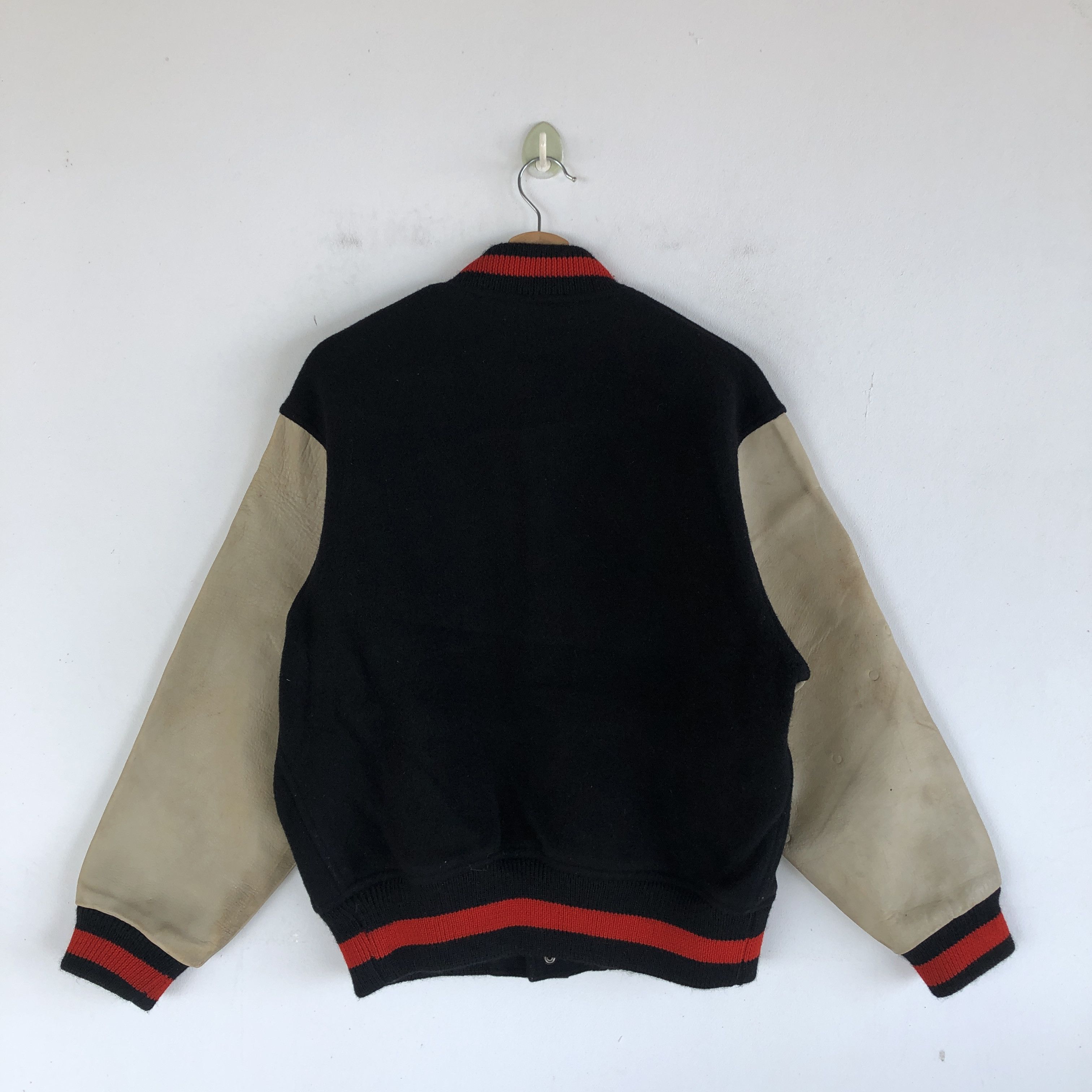 Vintage 100 Anniversary Riders Club Letterman Varsity Wool Jacket Size US L / EU 52-54 / 3 - 2 Thumbnail