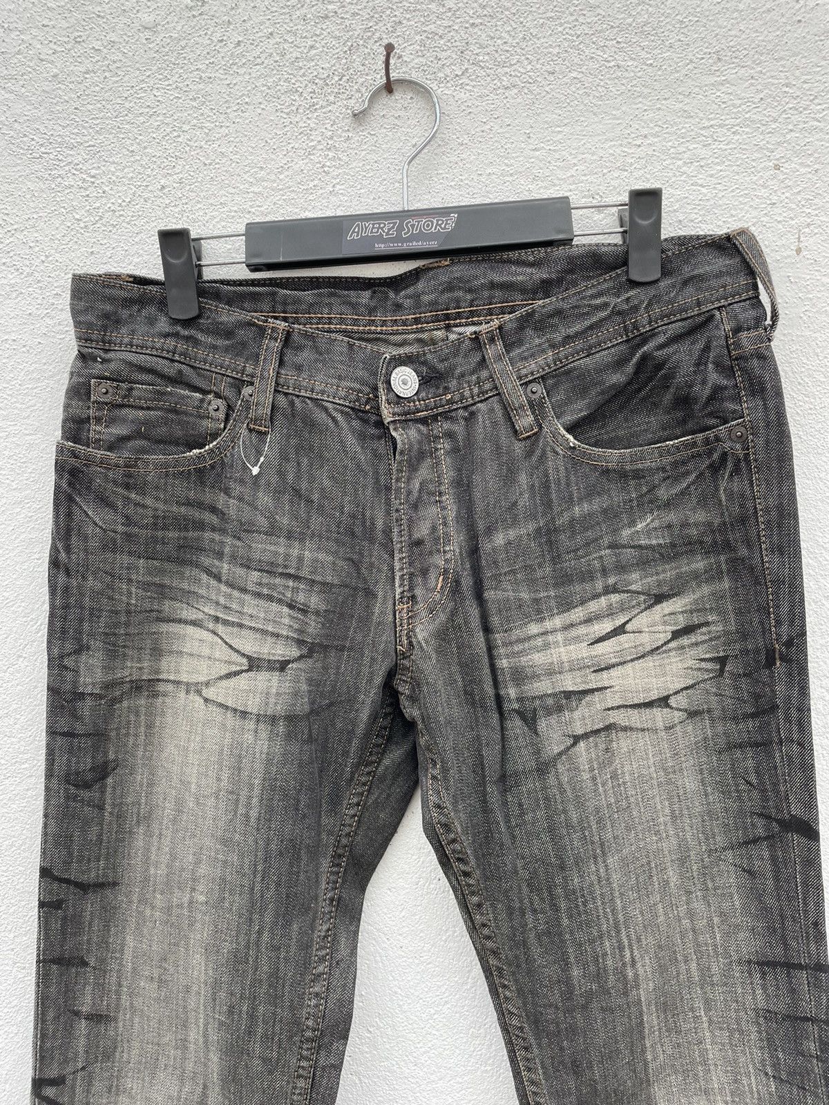 If Six Was Nine Japanese Brand Edge Rupert Jeans Size US 32 / EU 48 - 2 Thumbnail
