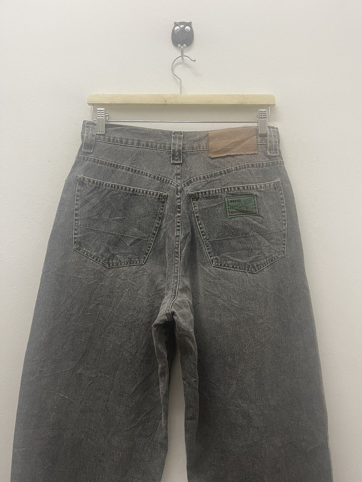 Vintage Rare Vintage HIS Henry I Siegel Ries Zipper Baggy Jeans Size US 30 / EU 46 - 2 Thumbnail