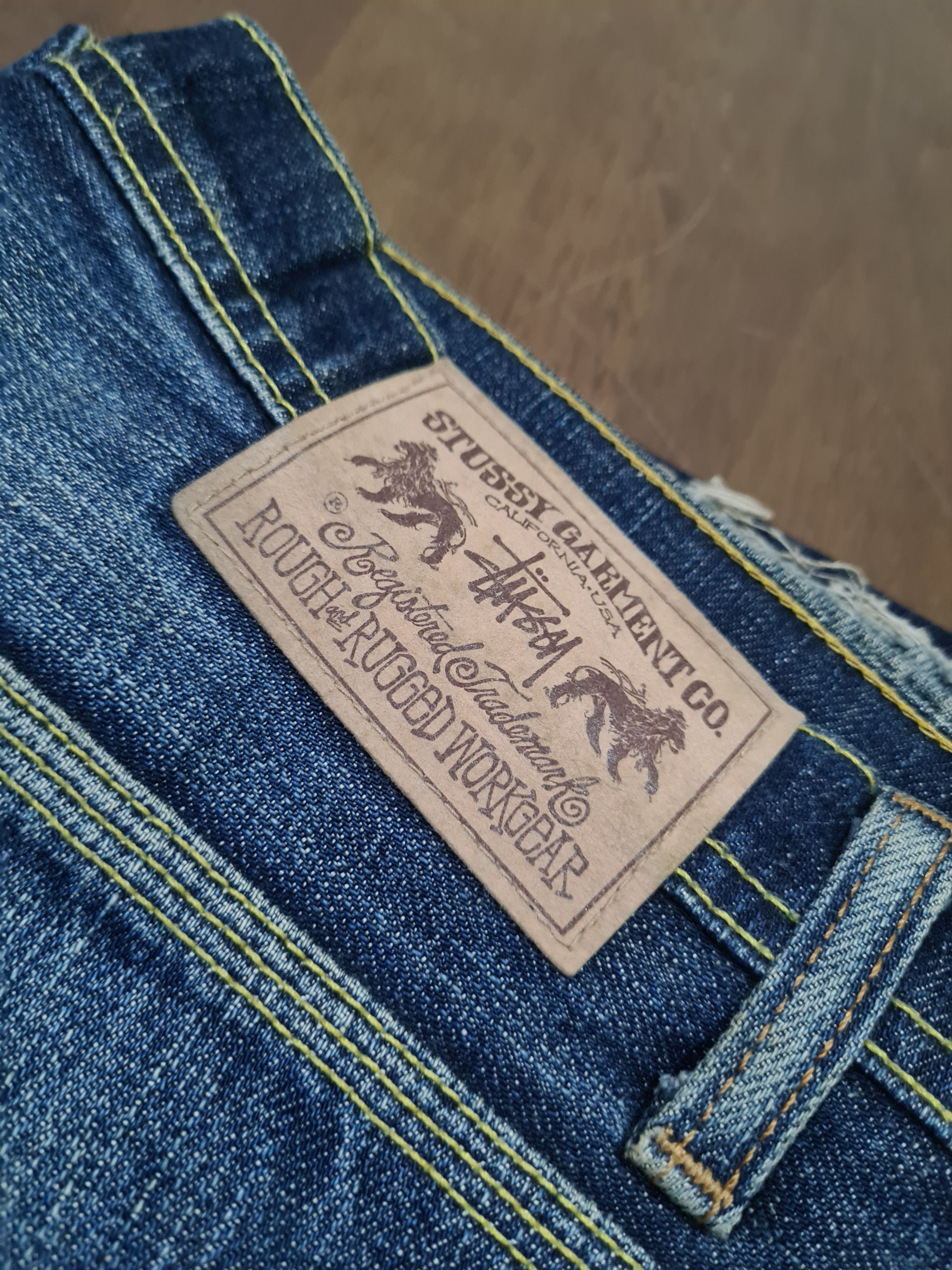 Vintage Stussy rough-rugged denim | Grailed