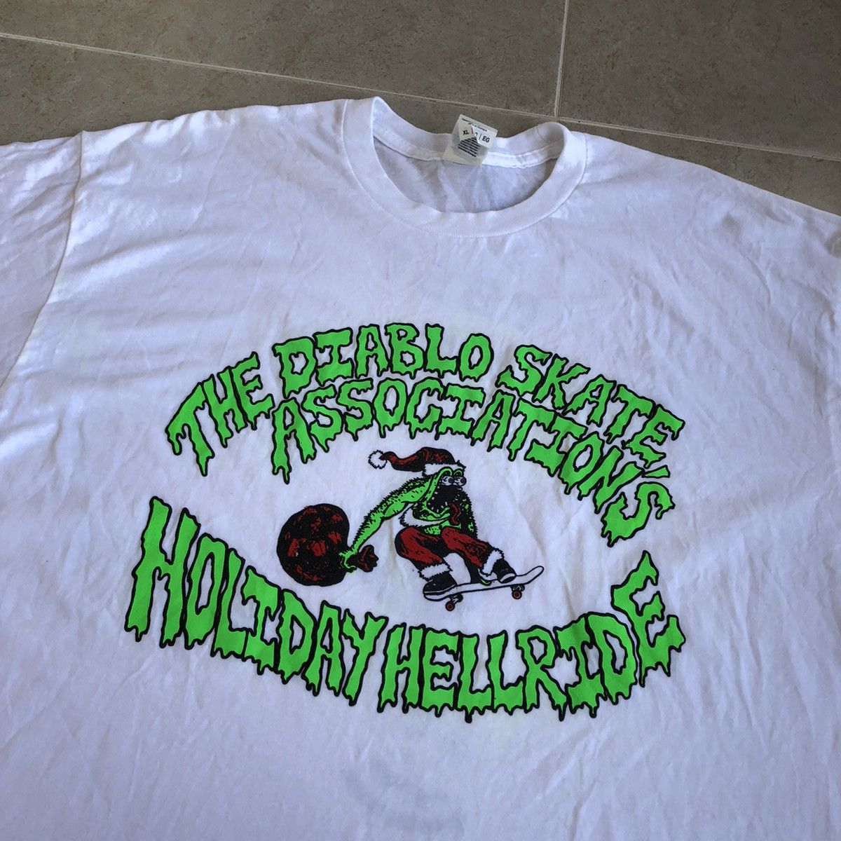 The Diablo Skate Associations Holiday Hellride T Shirt