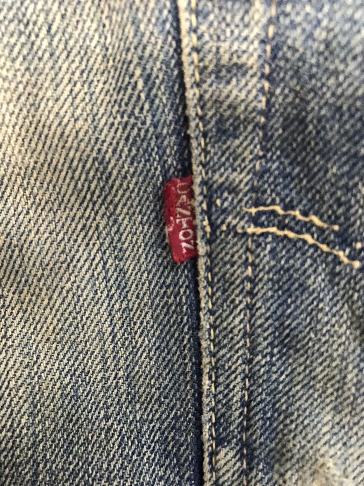 Japanese Brand 90s Canton Selvedge 14oz Pure Indigo Denim Unisex Jeans Size US 28 / EU 44 - 9 Thumbnail