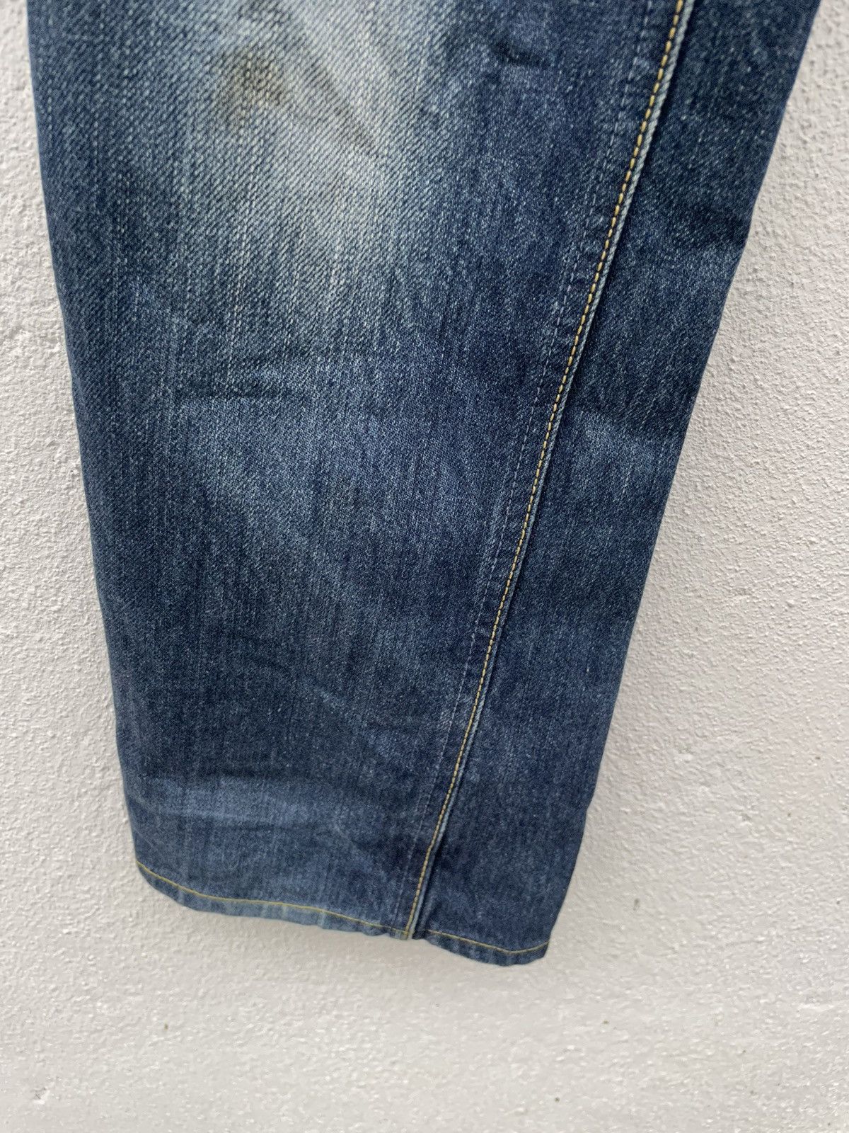 Blue Blue Japan Blue Blue Japan Rips Distressed Denim Jeans Made in Japan Size US 30 / EU 46 - 9 Thumbnail