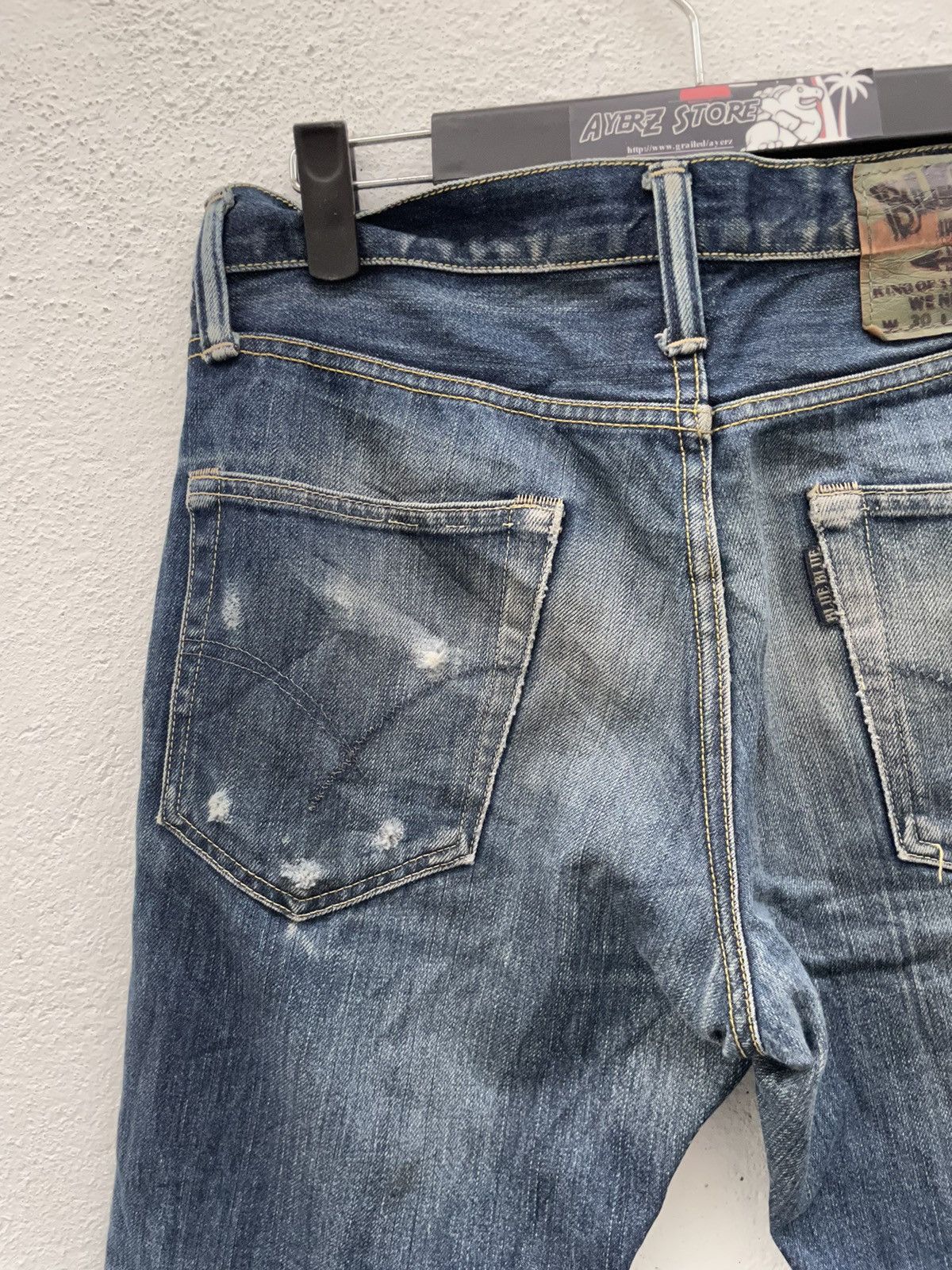 Blue Blue Japan Blue Blue Japan Rips Distressed Denim Jeans Made in Japan Size US 30 / EU 46 - 12 Thumbnail