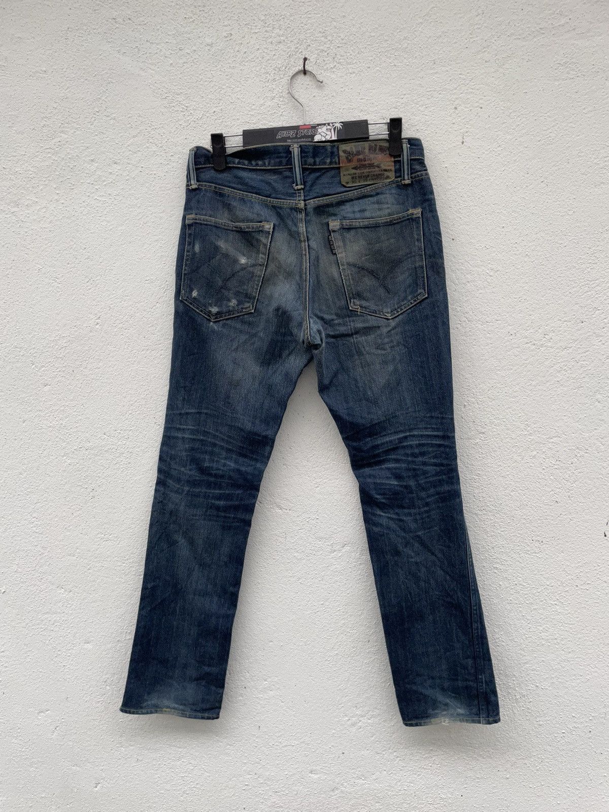 Blue Blue Japan Blue Blue Japan Rips Distressed Denim Jeans Made in Japan Size US 30 / EU 46 - 10 Thumbnail