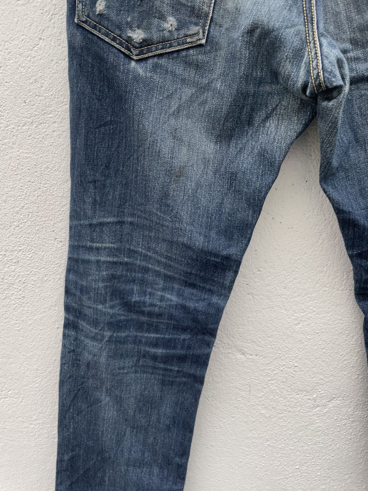 Blue Blue Japan Blue Blue Japan Rips Distressed Denim Jeans Made in Japan Size US 30 / EU 46 - 13 Thumbnail